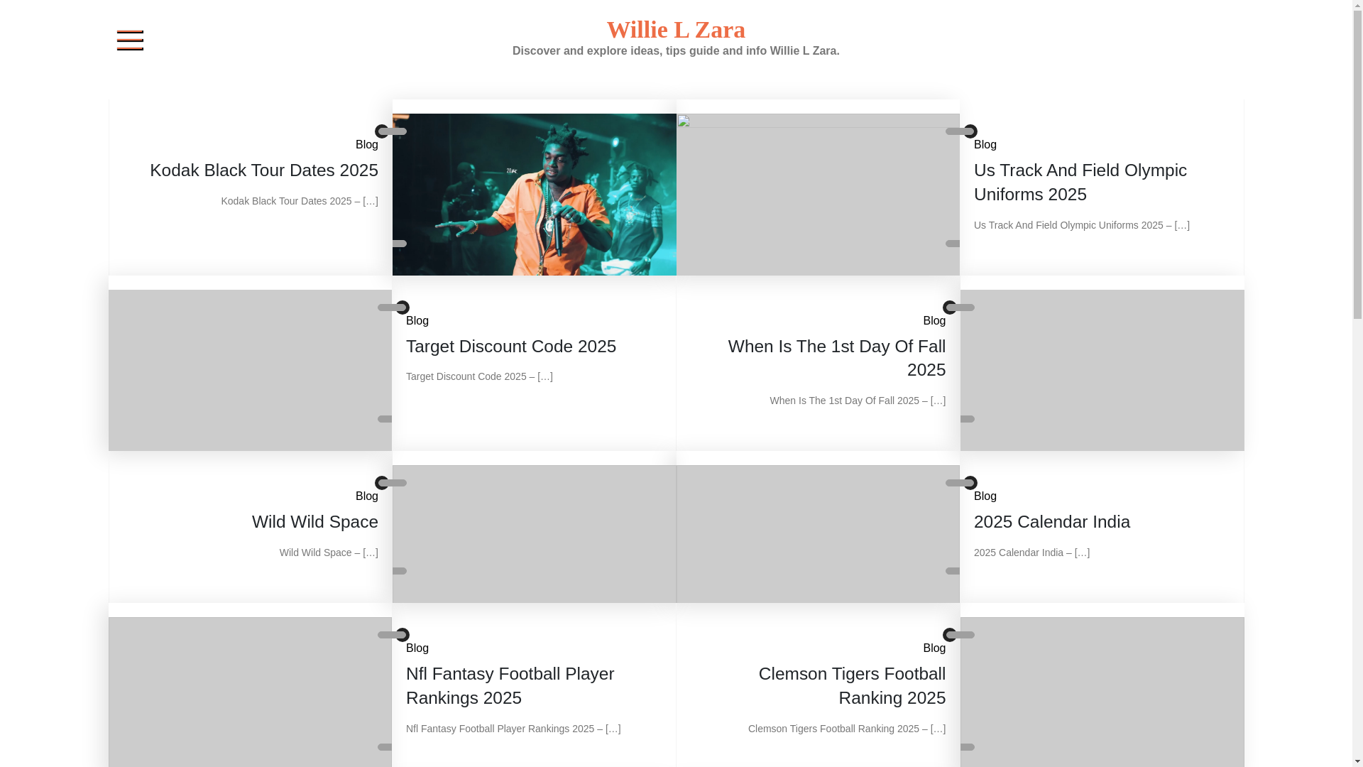 website screenshot of https://willielzara.pages.dev/