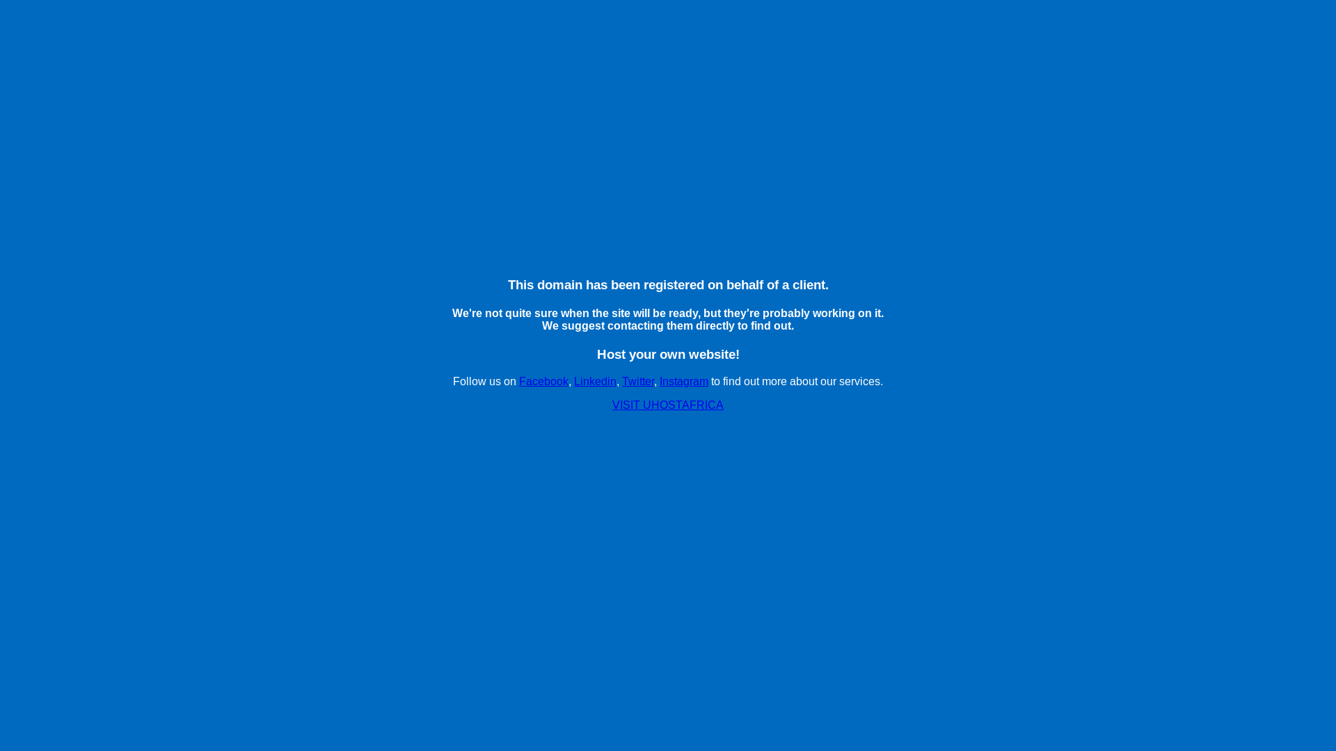 website screenshot of https://saveconcession.co.zw/