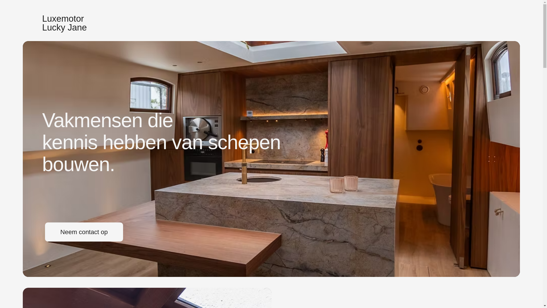 website screenshot of https://luxemotor-luckyjane.be/