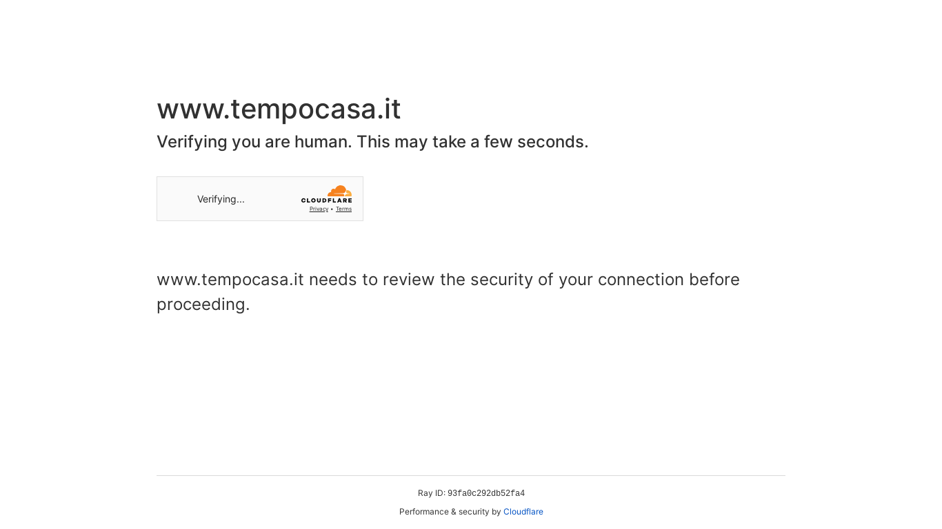 website screenshot of https://www.tempocasa.it/