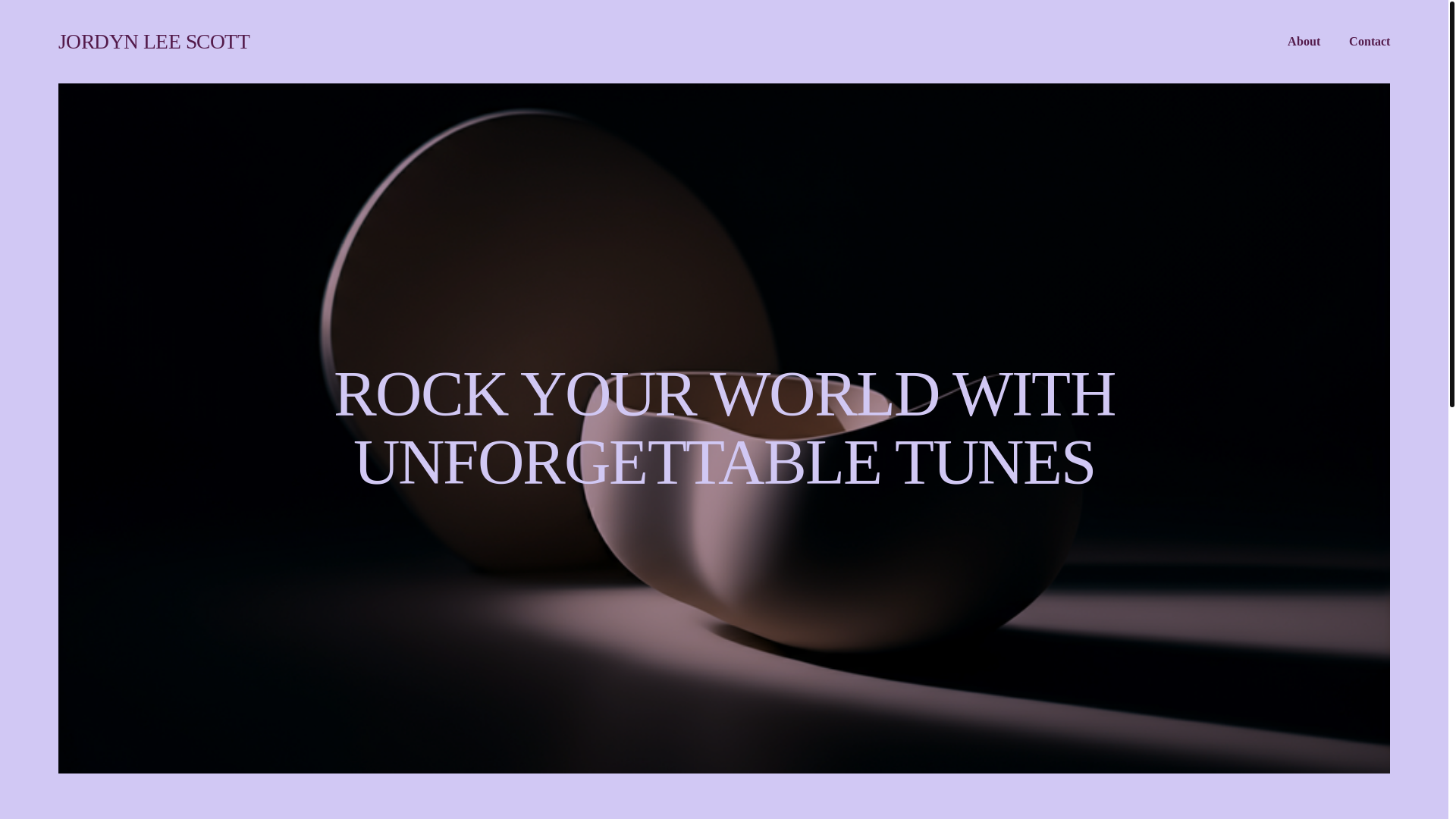 website screenshot of https://jordynleescott.com/