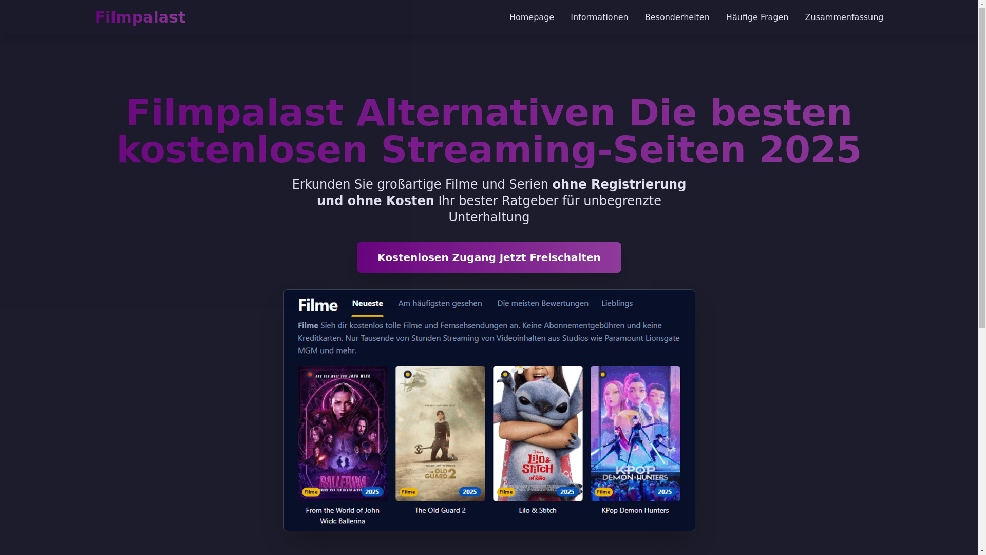 website screenshot of https://filmpalast-jf8c.pages.dev/