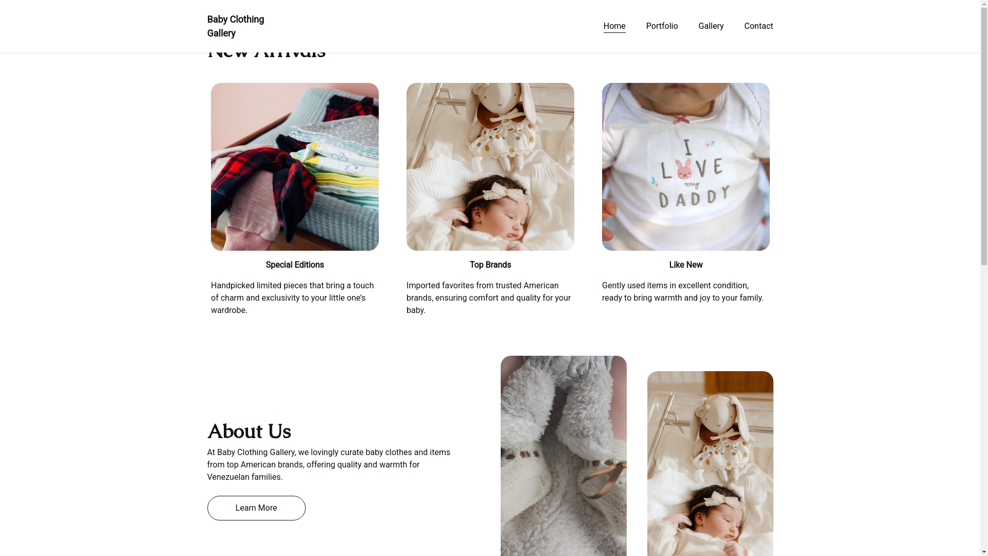 website screenshot of https://latienditadenelly.com/