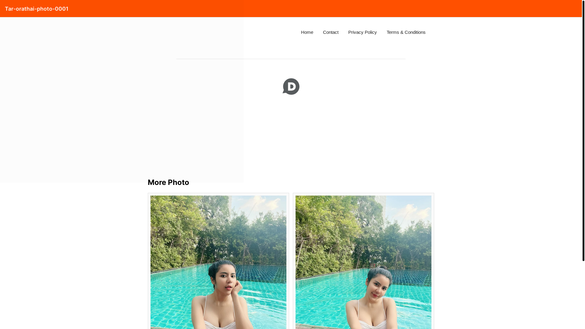 website screenshot of https://tar-orathai-photo-0001.pages.dev/