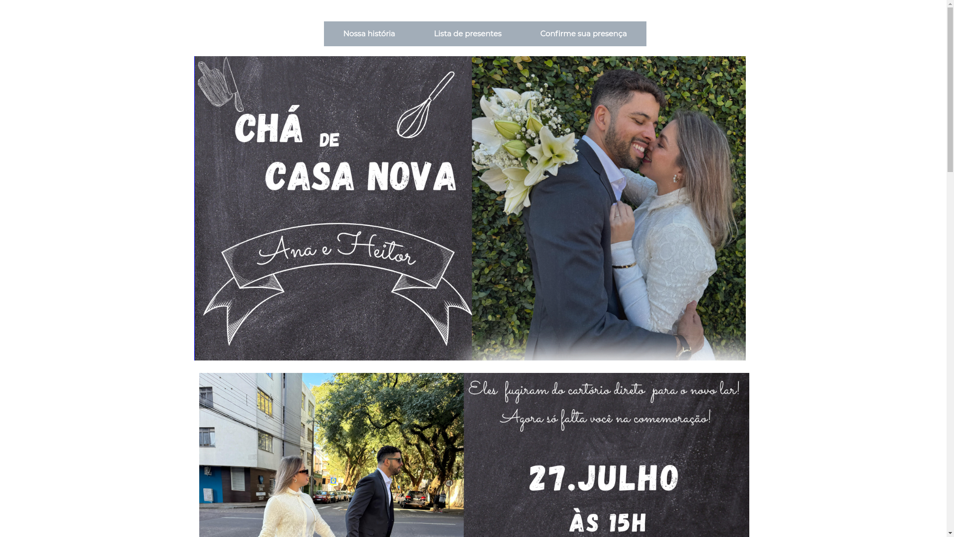 website screenshot of https://anaeheitorsotemachave.com.br/