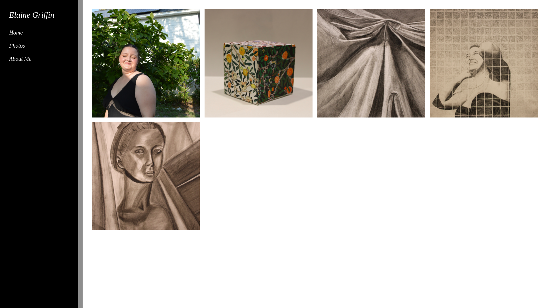 website screenshot of https://elaineg.com/