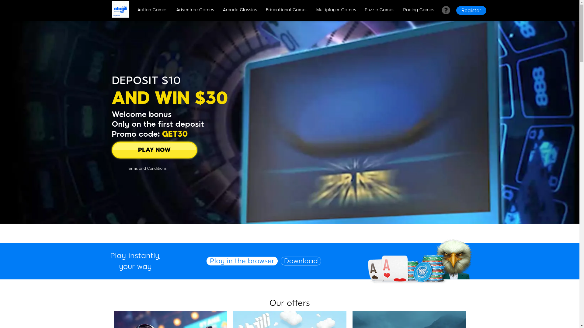 website screenshot of https://abcjilis.com/