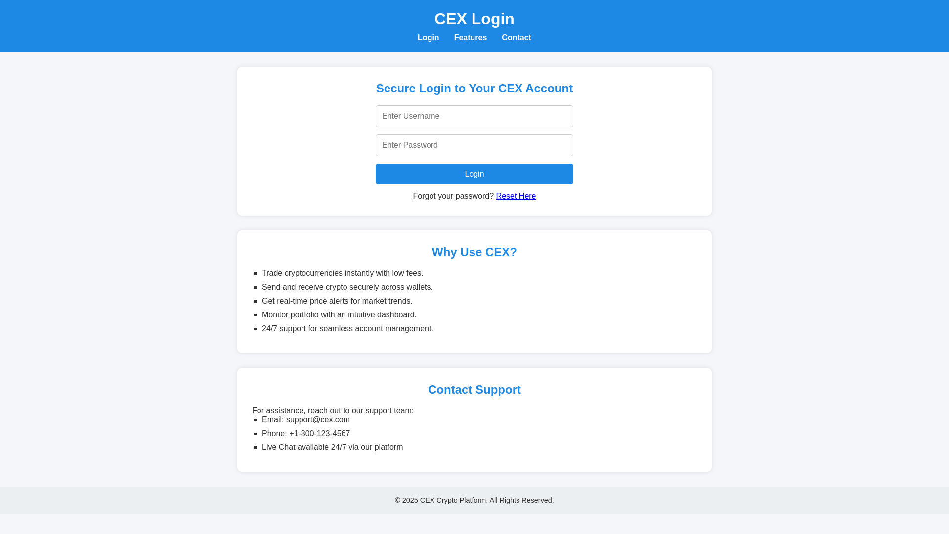 website screenshot of https://cex-cdn-n.pages.dev/