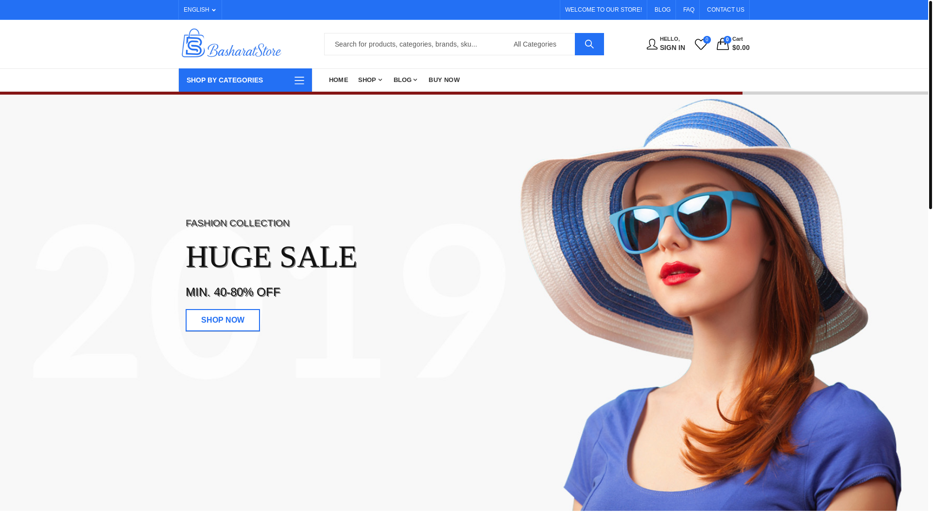 website screenshot of https://basharatstore.pages.dev/