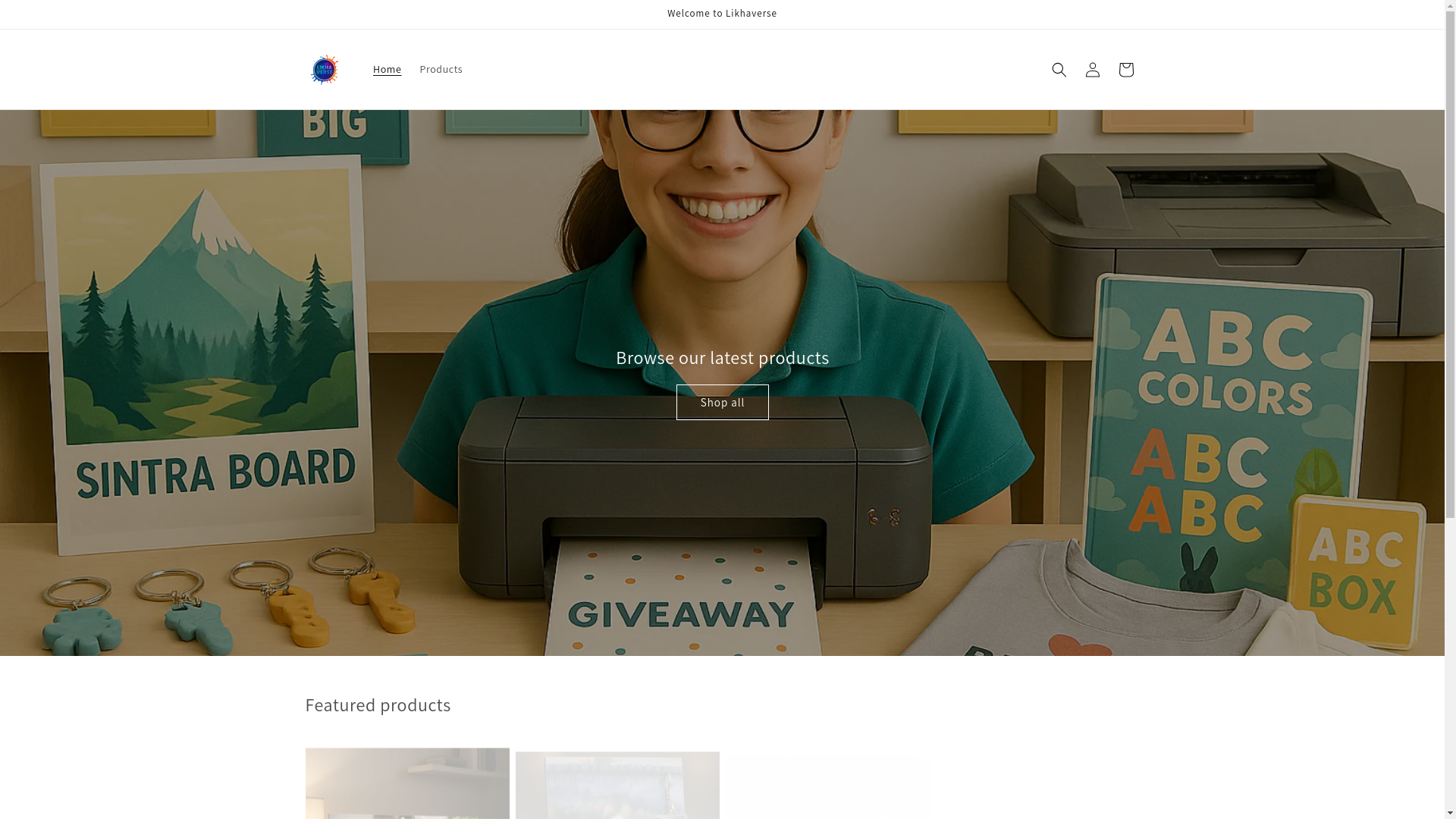 website screenshot of https://likhaverse.xyz/