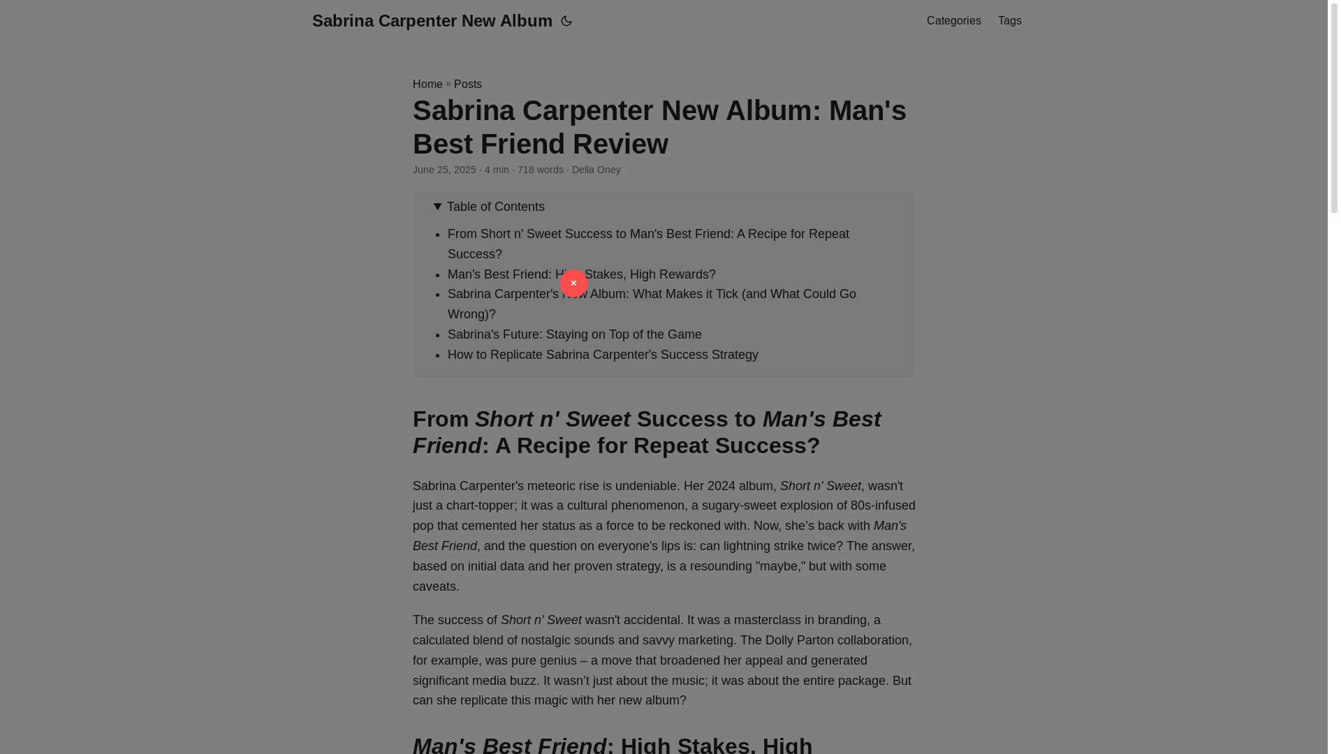website screenshot of https://sabrina-carpenter-new-album20250629.pages.dev/