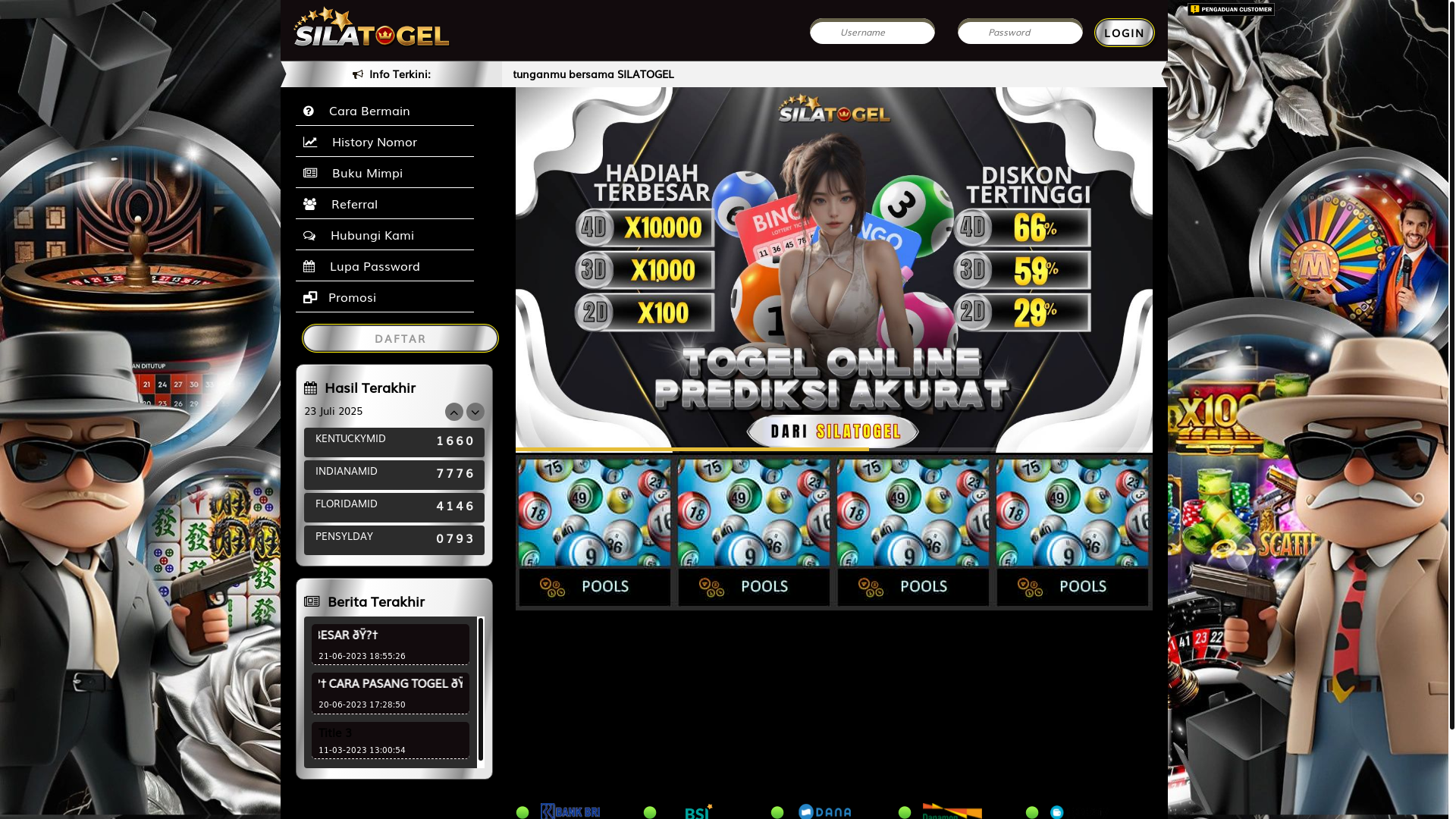 website screenshot of https://silacantik.com/