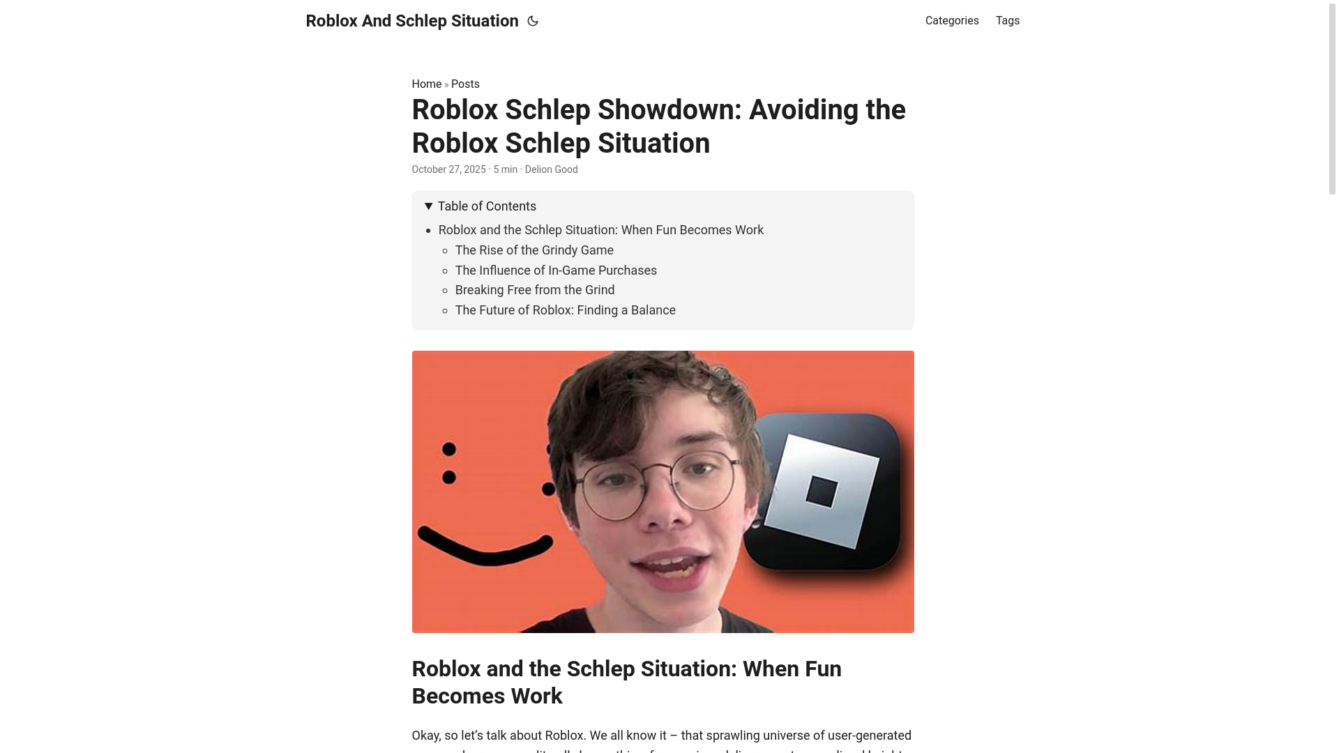 website screenshot of https://roblox-and-schlep-situation.pages.dev/