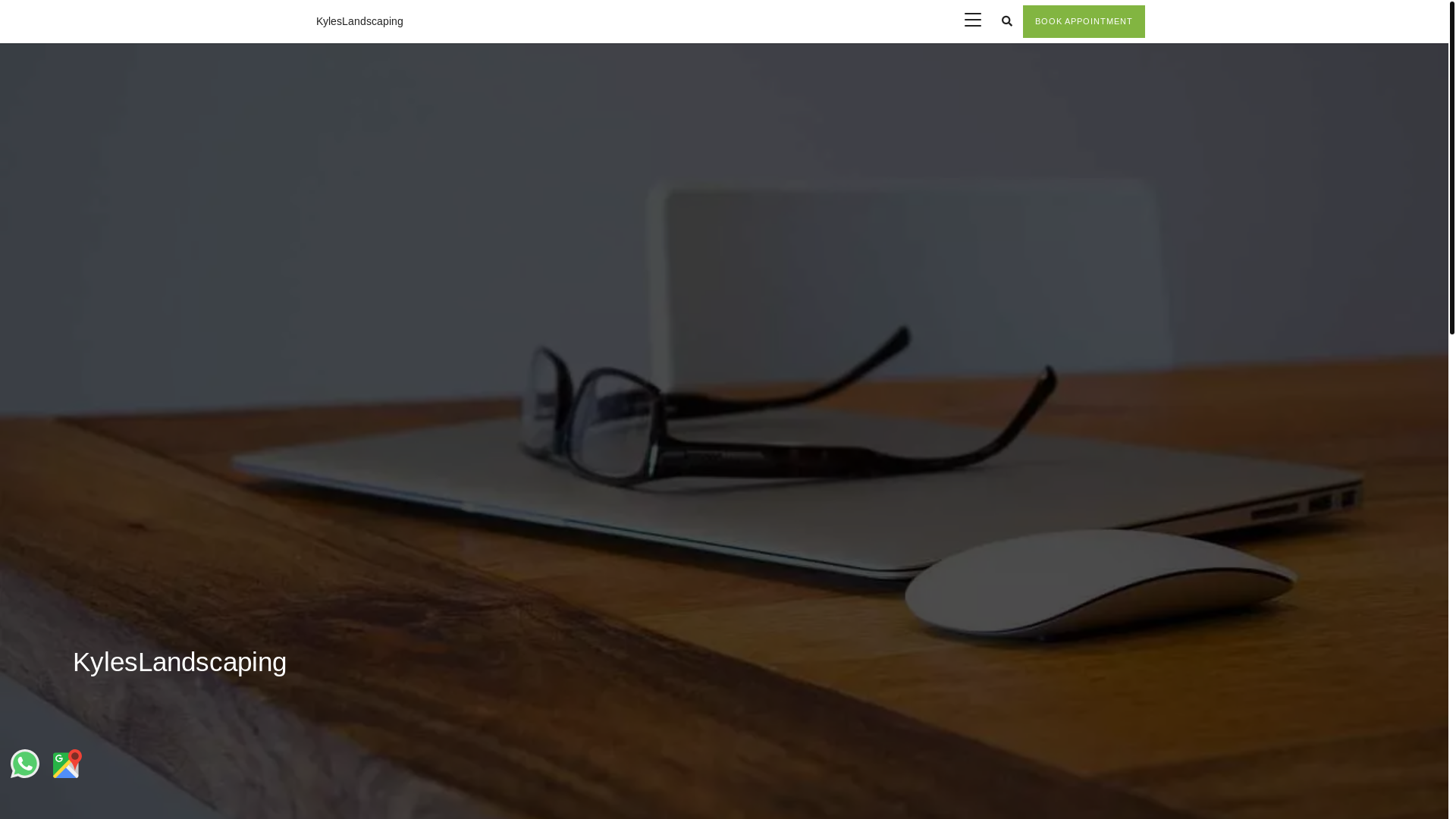 website screenshot of https://kyleslandscaping.org/