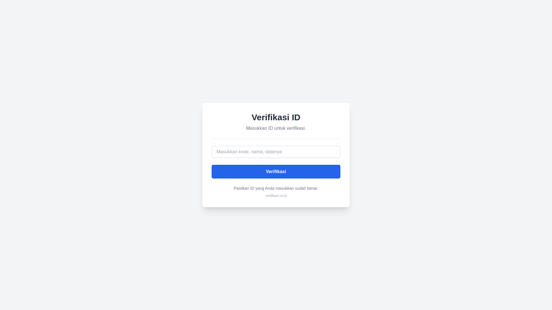 website screenshot of https://veriid.pages.dev/