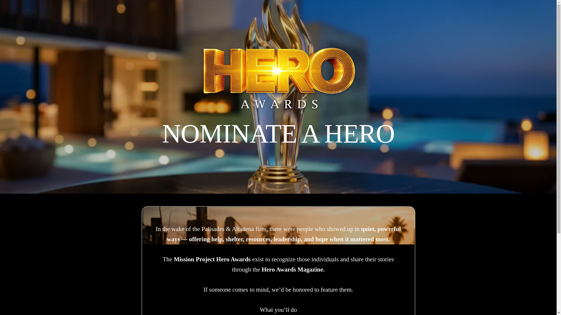 website screenshot of https://rockheroawards.com/
