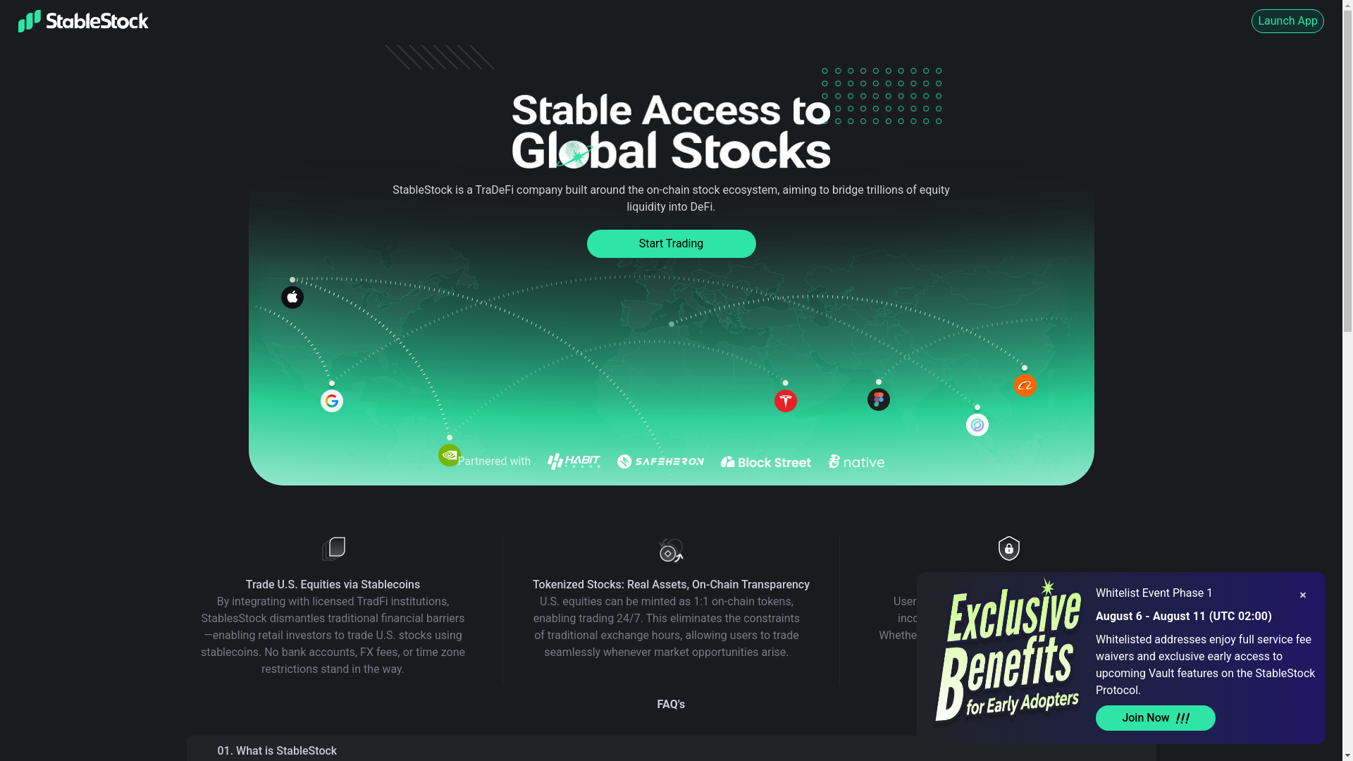 website screenshot of https://stablestock-official-website.pages.dev/