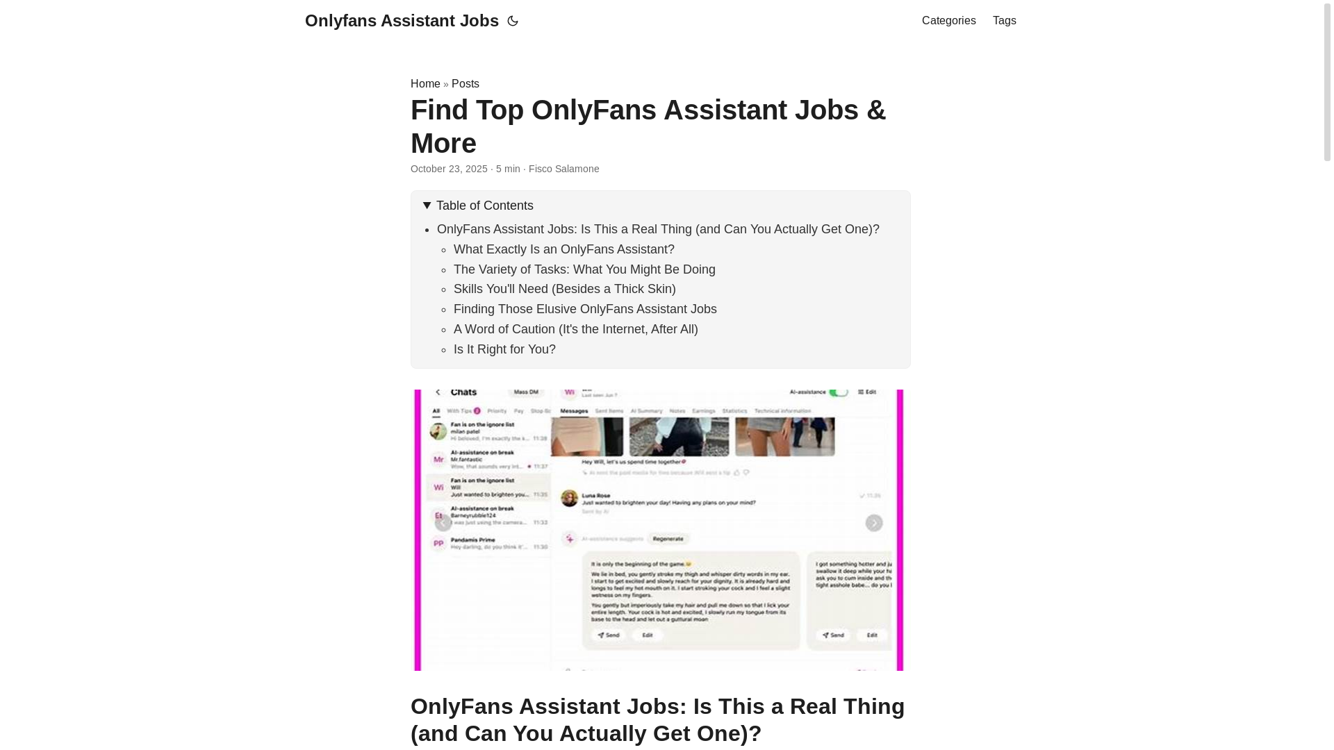 website screenshot of https://onlyfans-assistant-jobs.pages.dev/