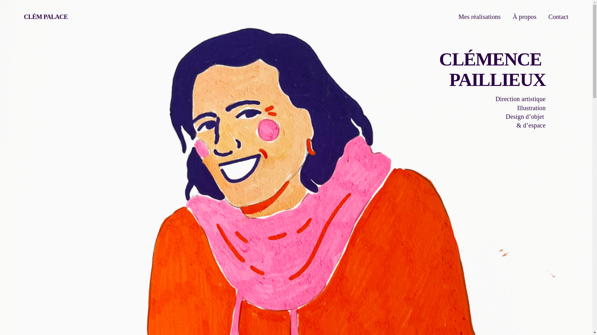 website screenshot of https://clempalace.com/