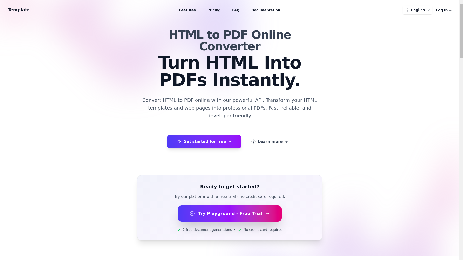 website screenshot of https://templatr-8h6.pages.dev/