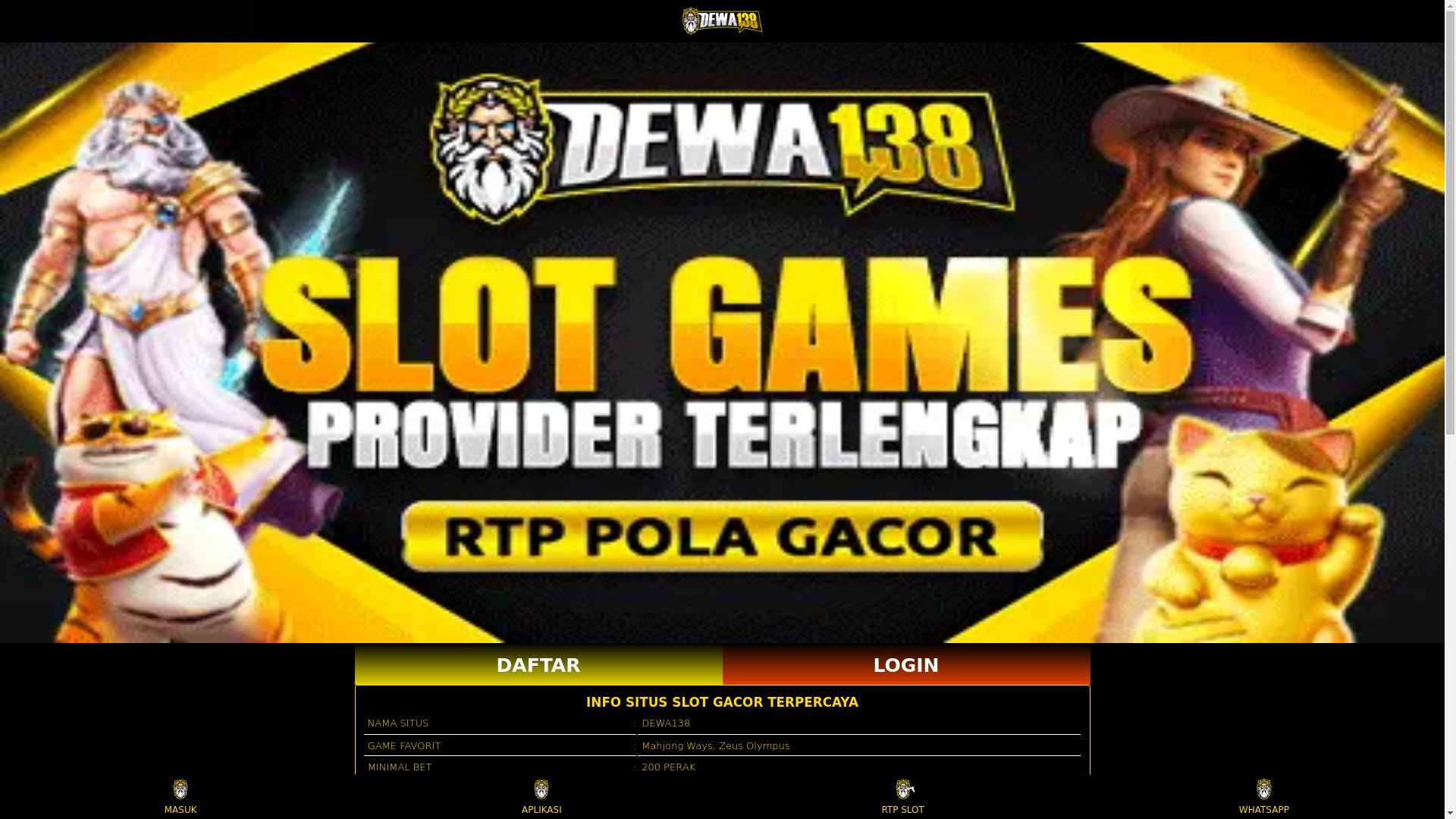 website screenshot of https://dewapenjelajah.pages.dev/