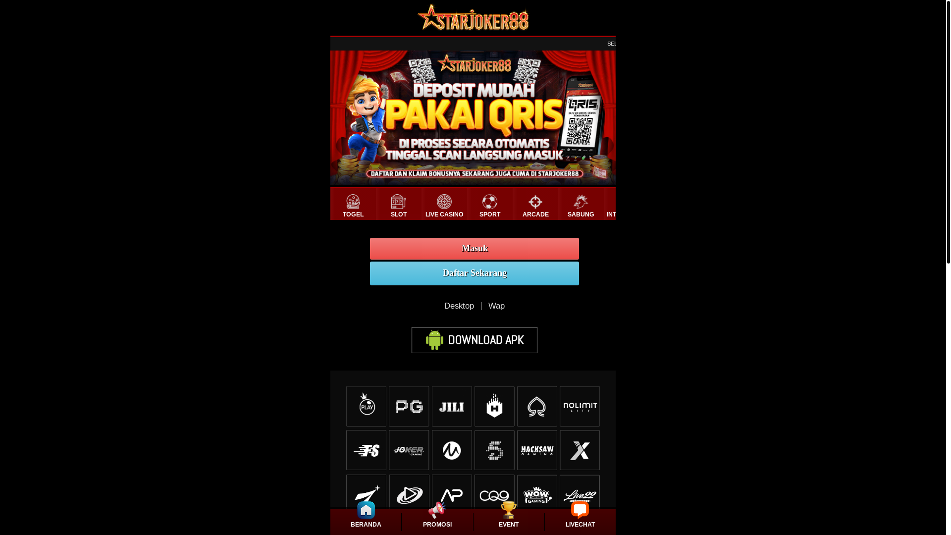 website screenshot of https://amp55dstar.site/