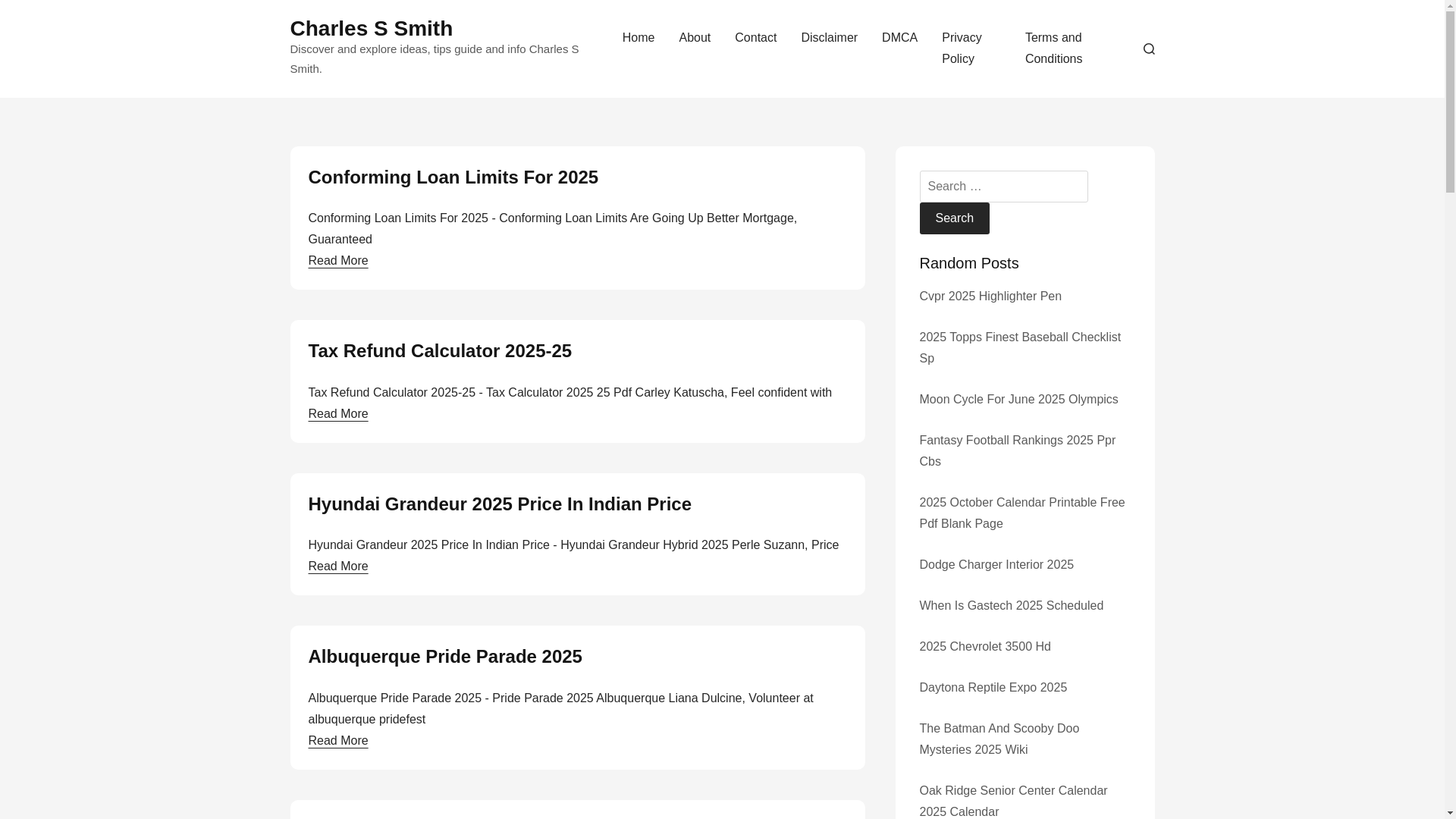 website screenshot of https://charlesssmiths.pages.dev/