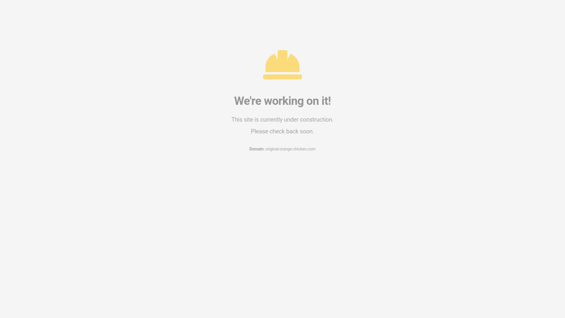 website screenshot of https://original-orange-chicken.com/