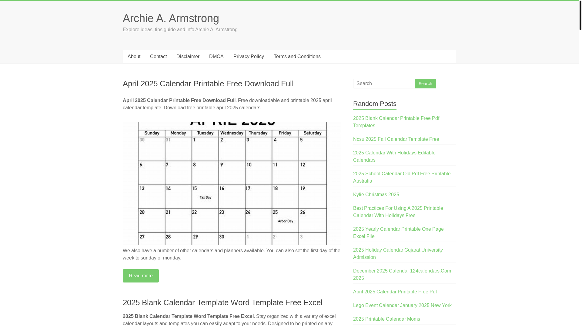 website screenshot of https://archieaarmstrong.pages.dev/