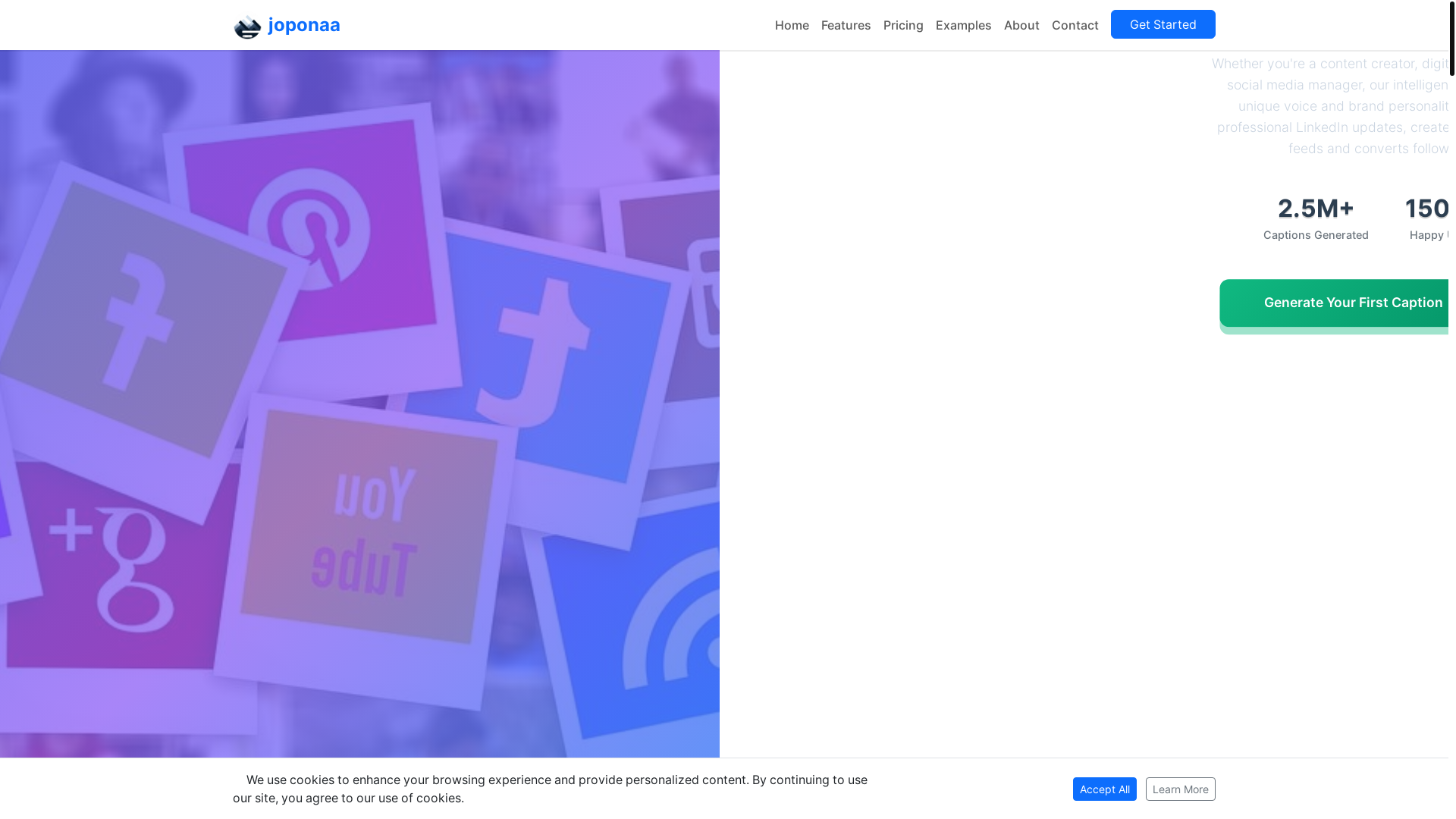 website screenshot of https://joponaa.com/