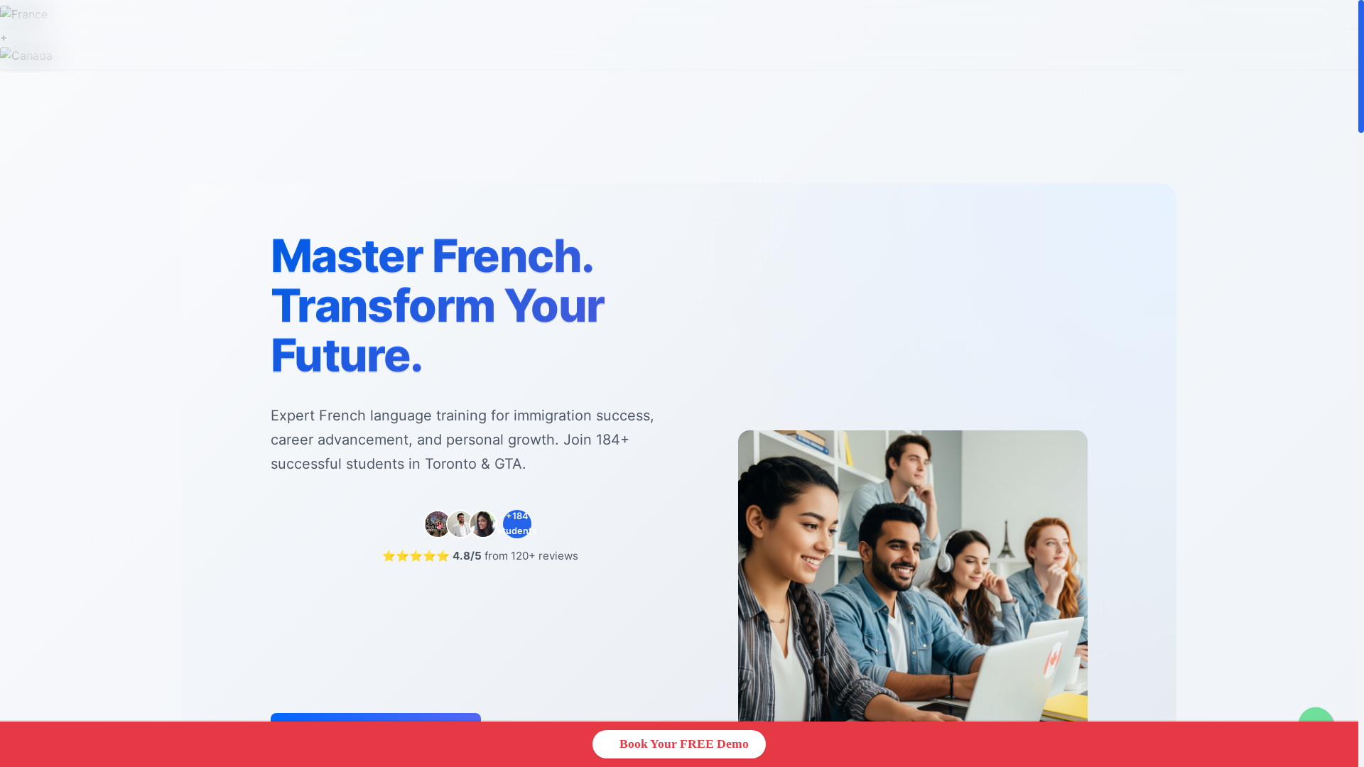 website screenshot of https://francobuddy.com/