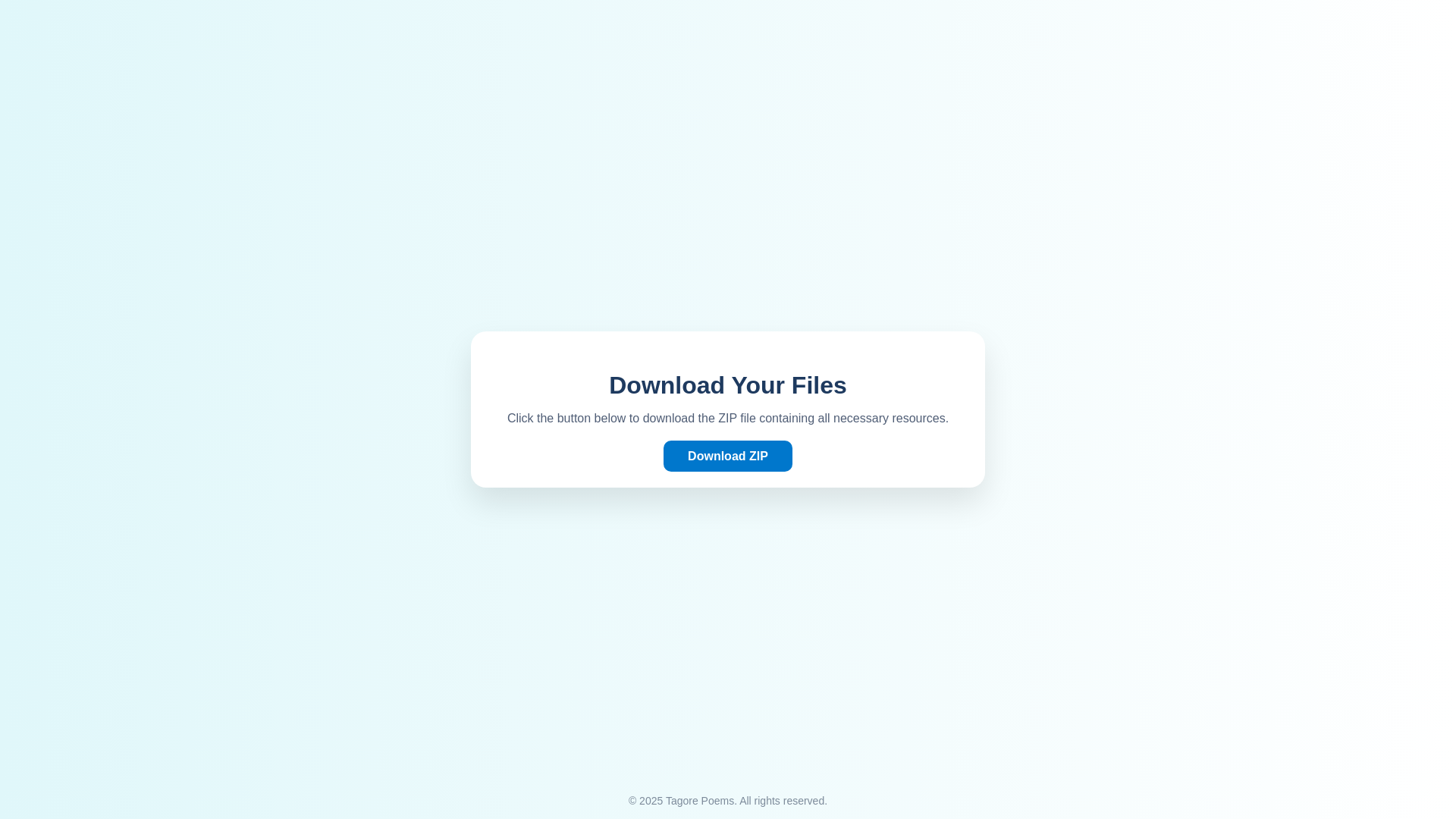 website screenshot of https://tagorepoems.pages.dev/