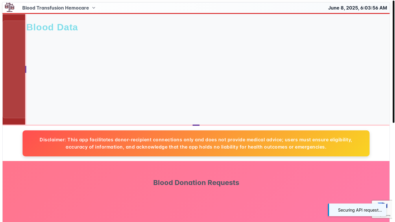 website screenshot of https://bloodtransfusionhemocare.com/
