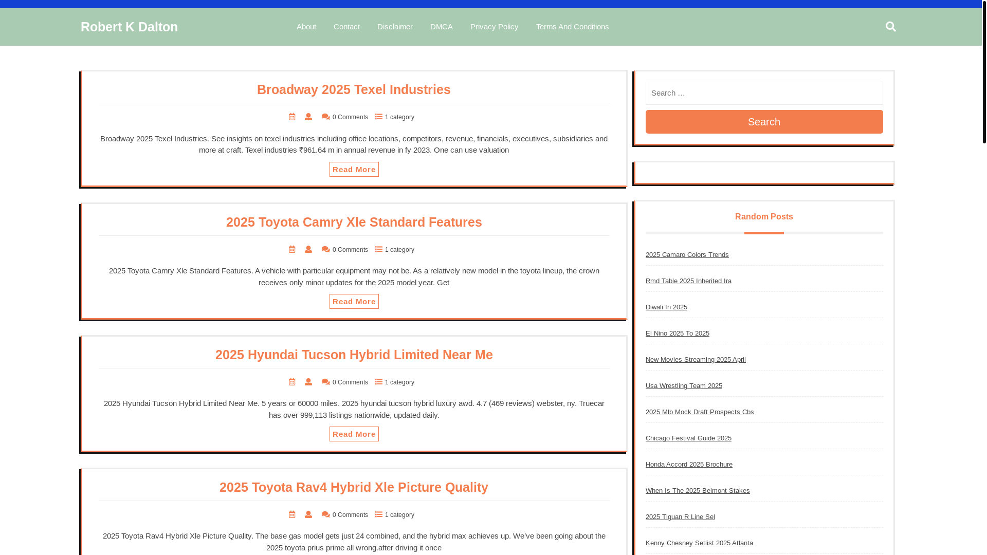 website screenshot of https://robertkdaltong.pages.dev/