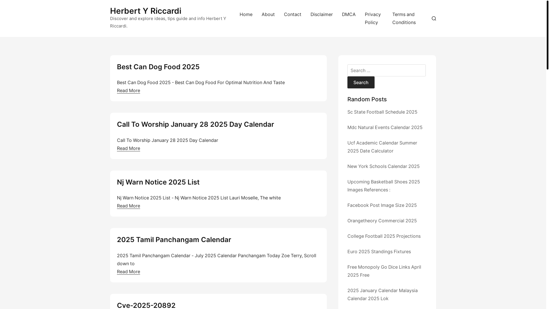 website screenshot of https://herbertyriccardir.pages.dev/