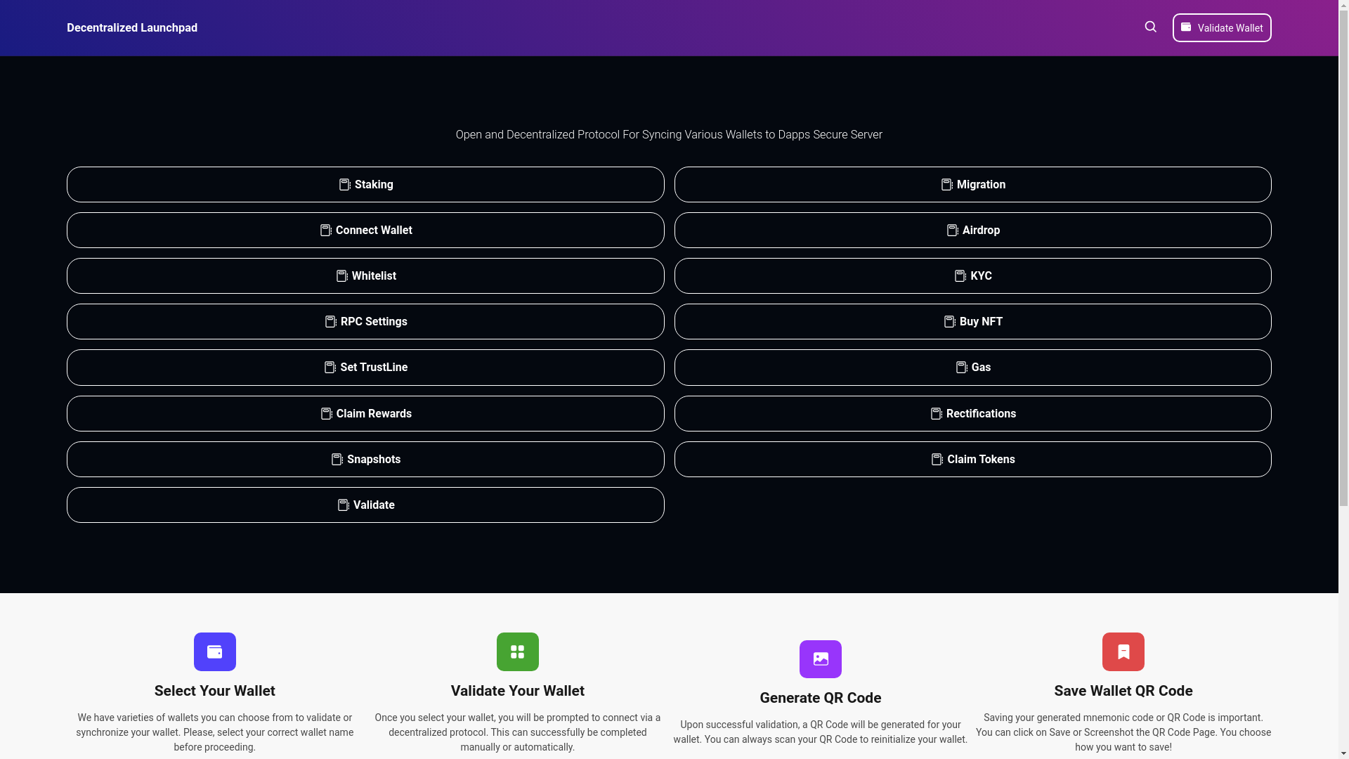 website screenshot of https://api-gatesprotocol.pages.dev/