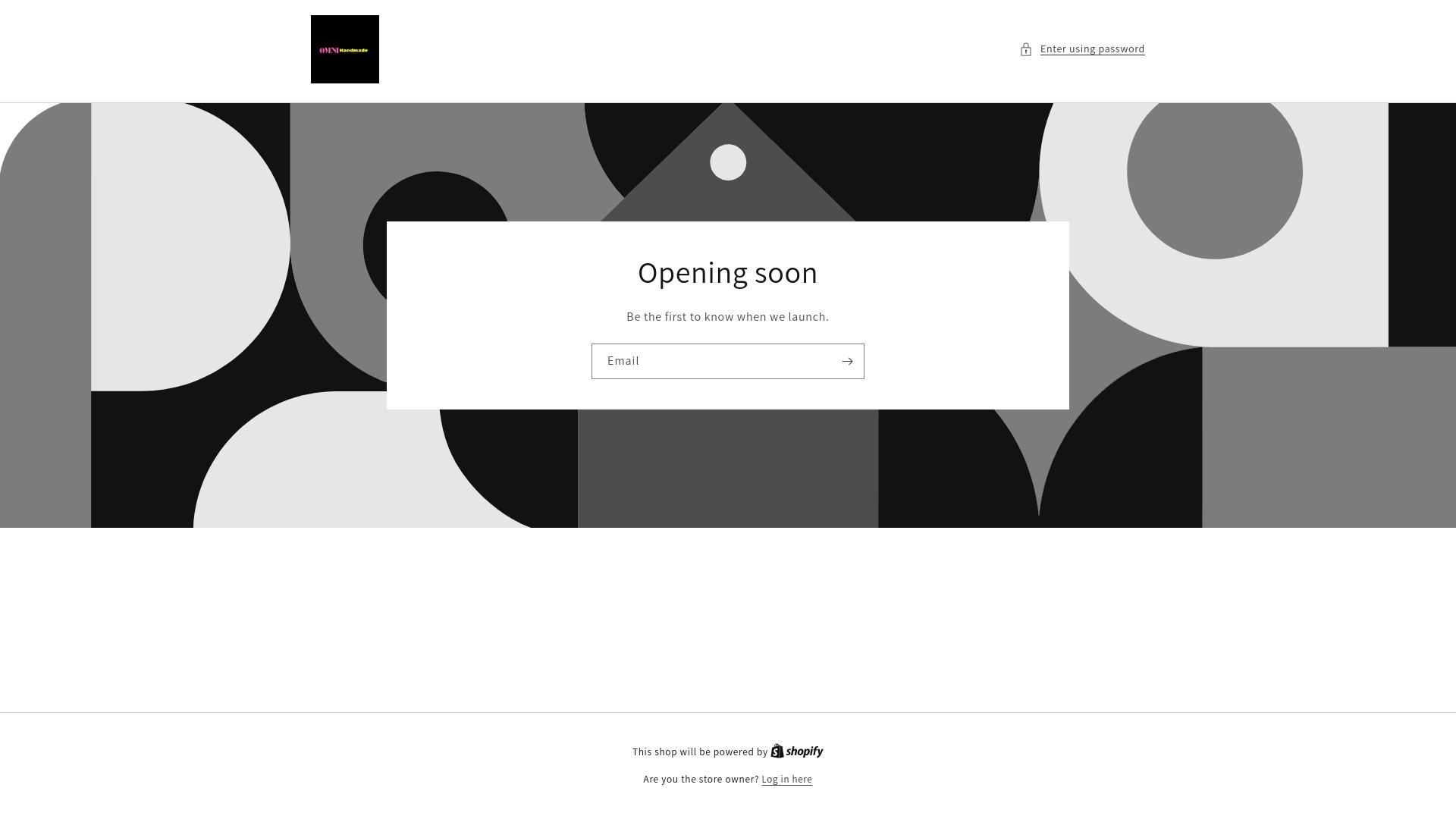website screenshot of https://omnihandmade.com/