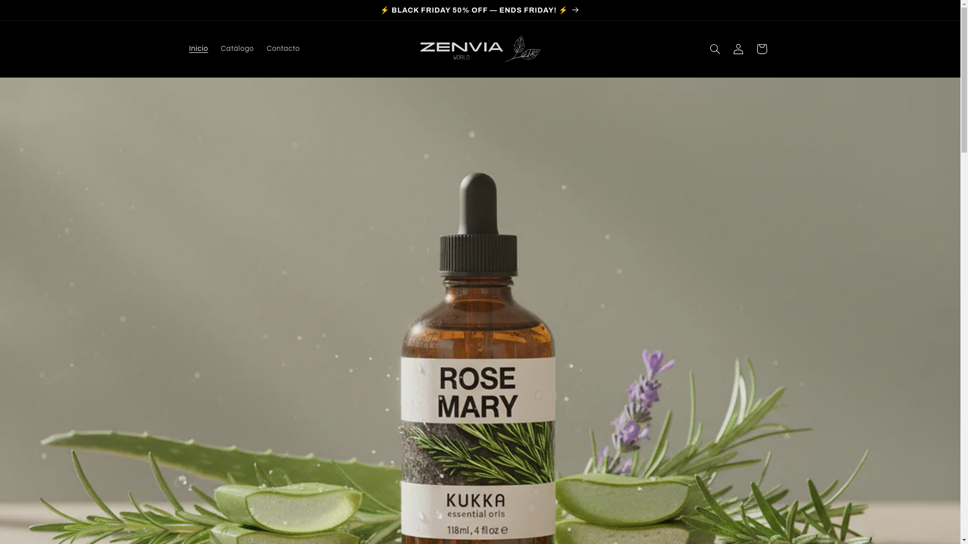 website screenshot of https://zenviaworld.com/