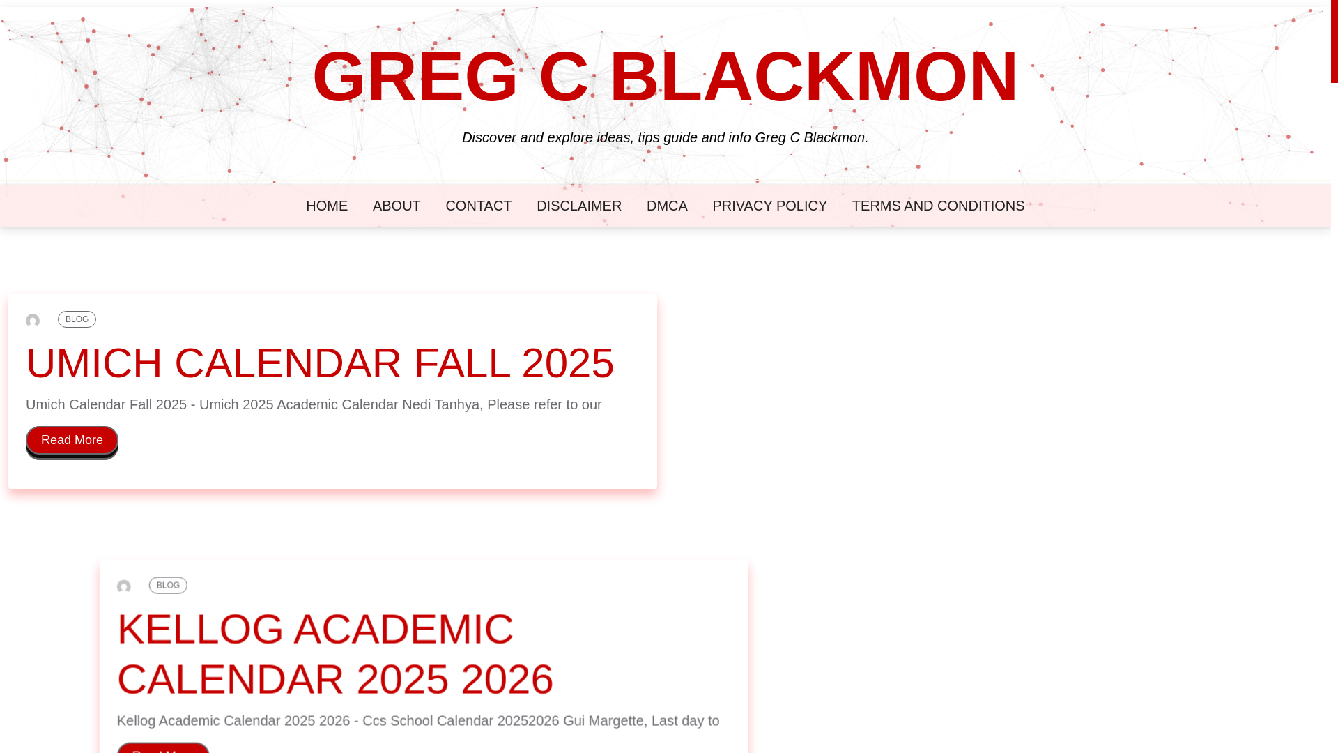 website screenshot of https://gregcblackmont.pages.dev/