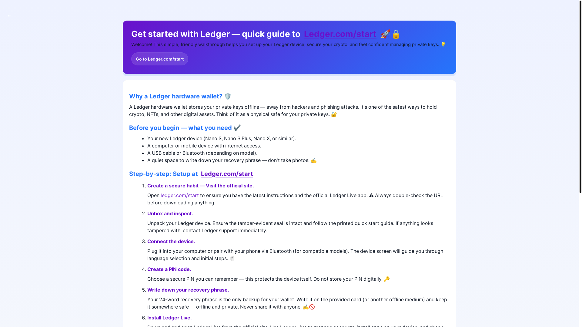 website screenshot of https://support-en-ledgre.pages.dev/