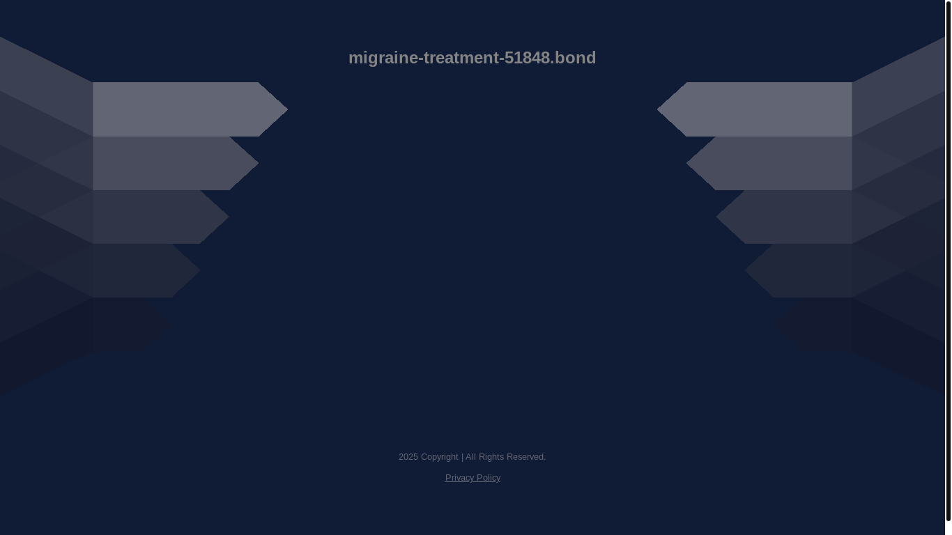 website screenshot of https://migraine-treatment-51848.bond/