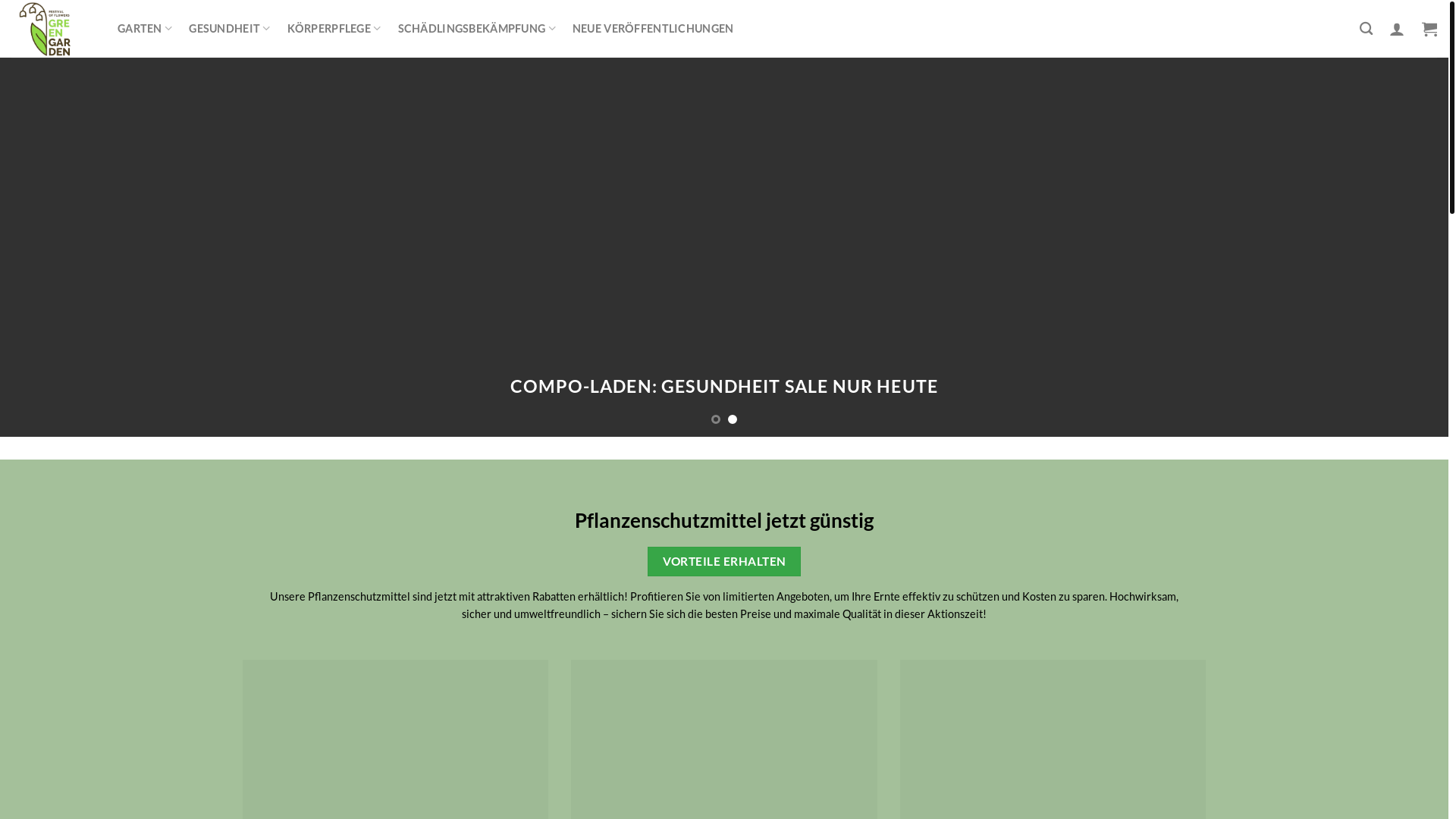 website screenshot of https://gartenpflegerabatt.com/