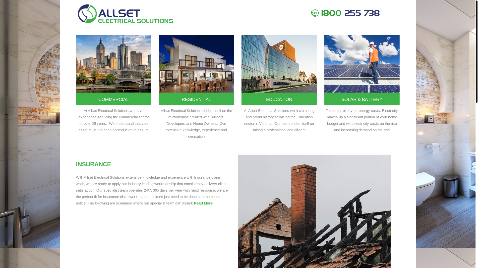 website screenshot of https://allsetes.com.au/