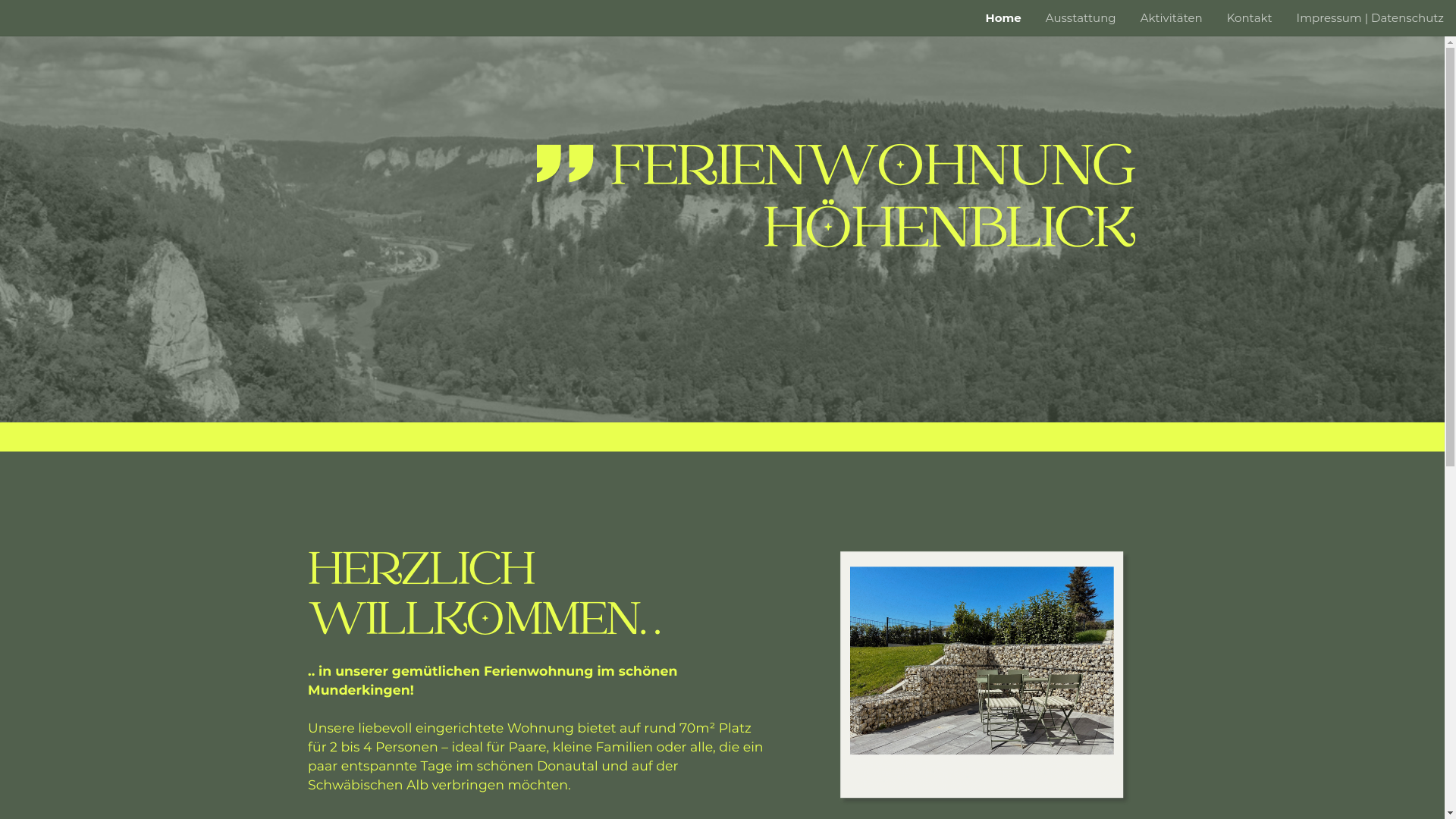 website screenshot of https://ferienwohnung-hoehenblick.com/