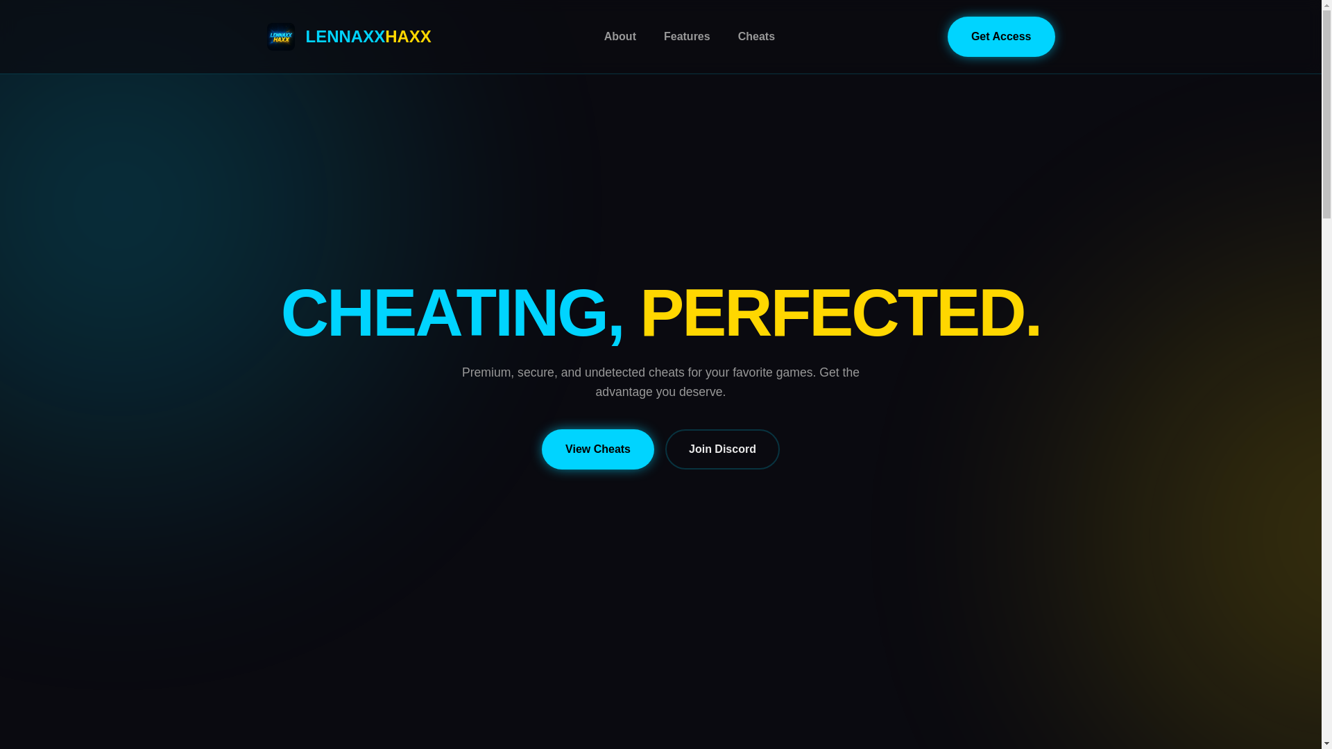 website screenshot of https://lennaxxhaxx.pages.dev/