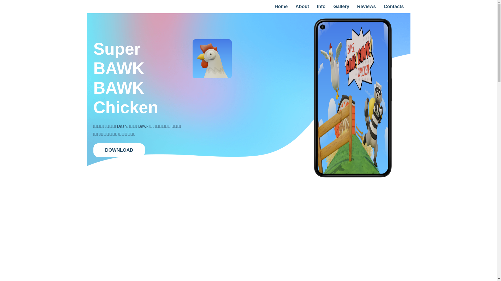 website screenshot of https://chicken-run.top/