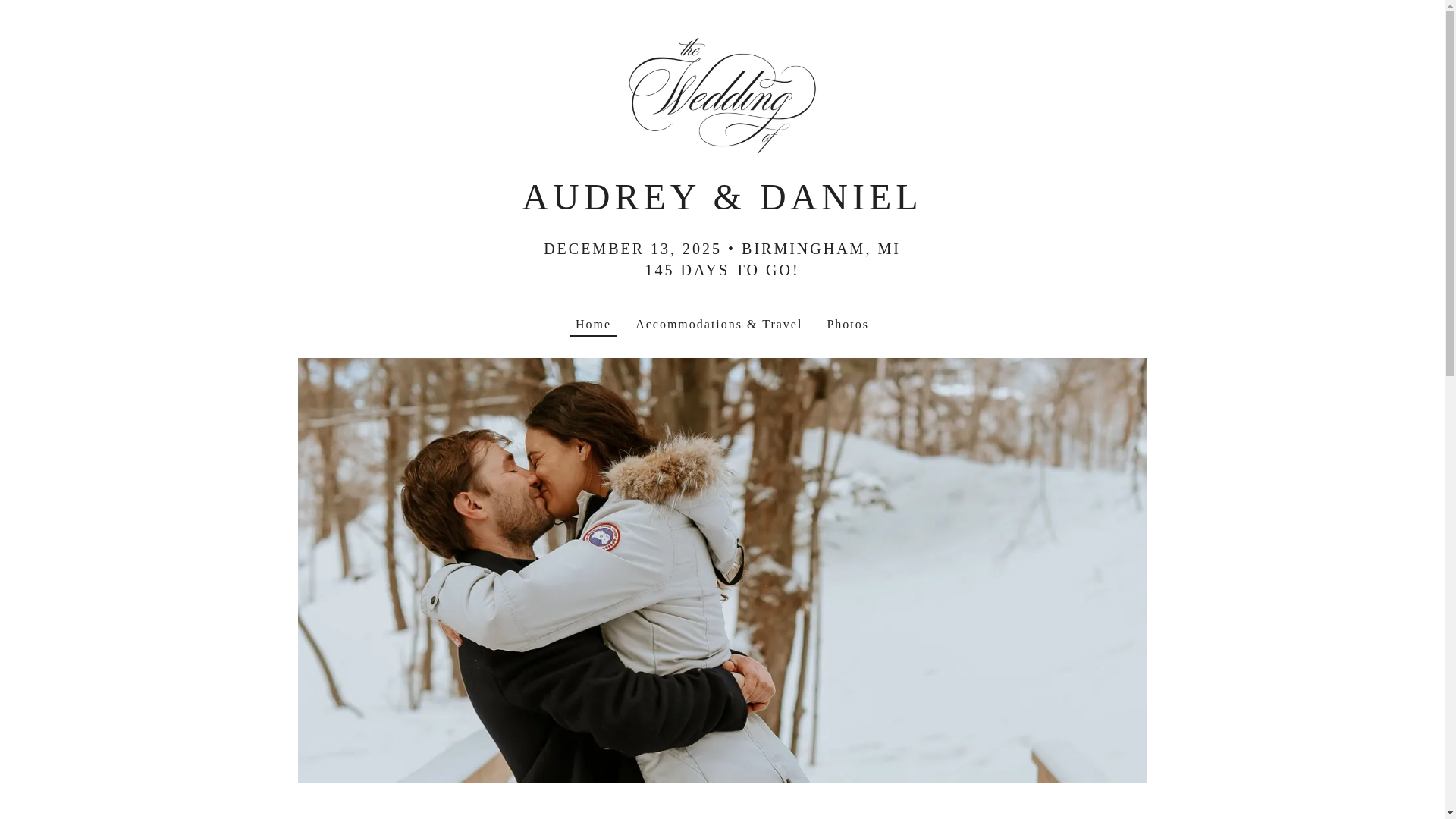 website screenshot of https://audrey-daniel.com/