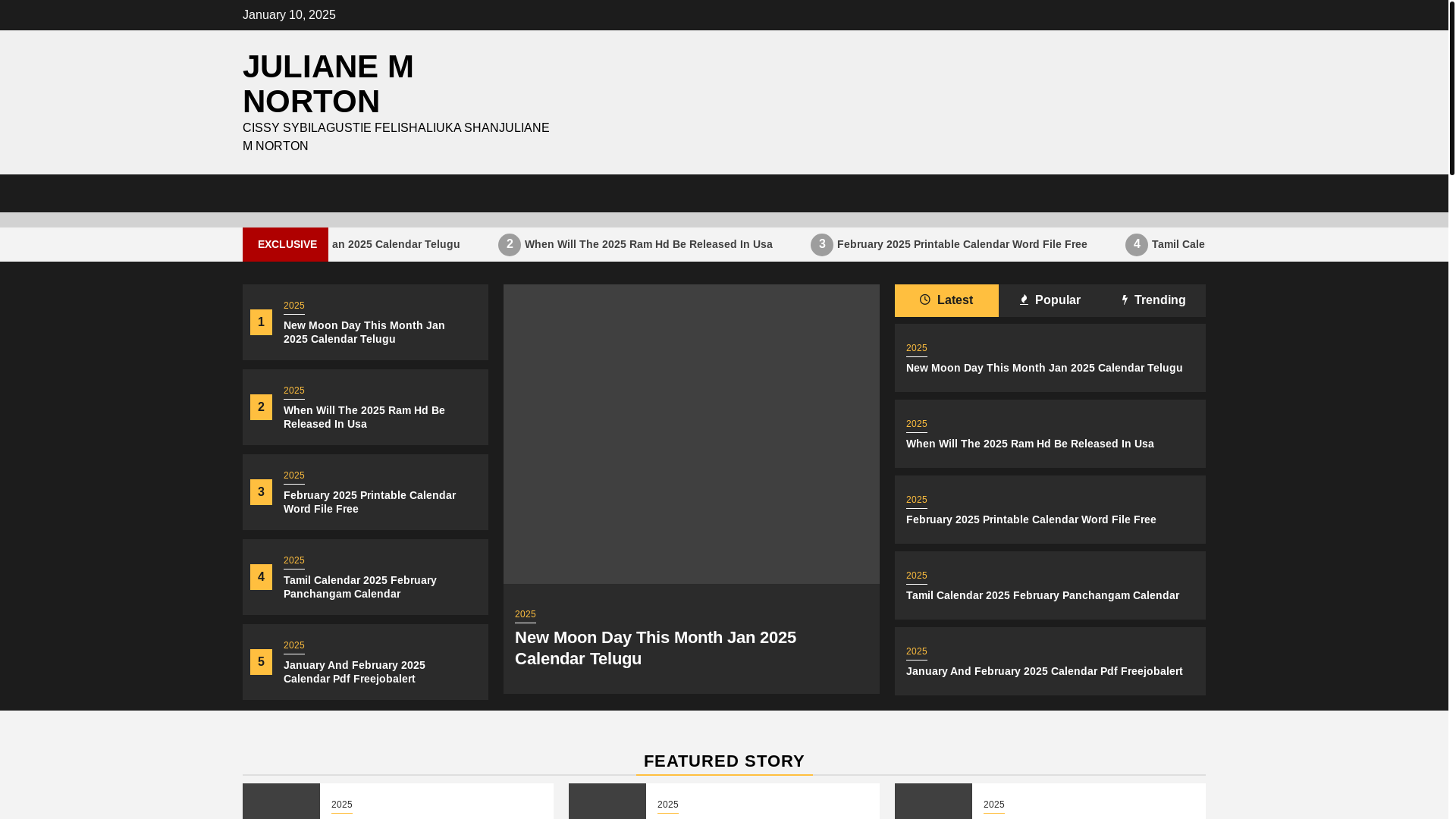 website screenshot of https://julianemnorton.pages.dev/