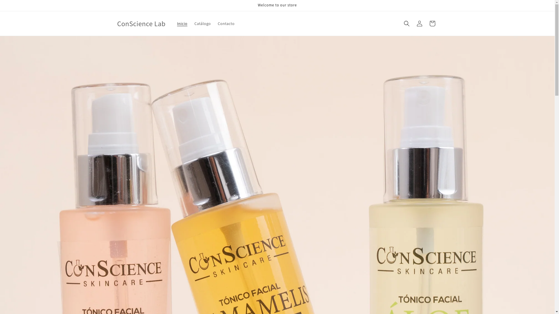 website screenshot of https://consciencelabcr.com/