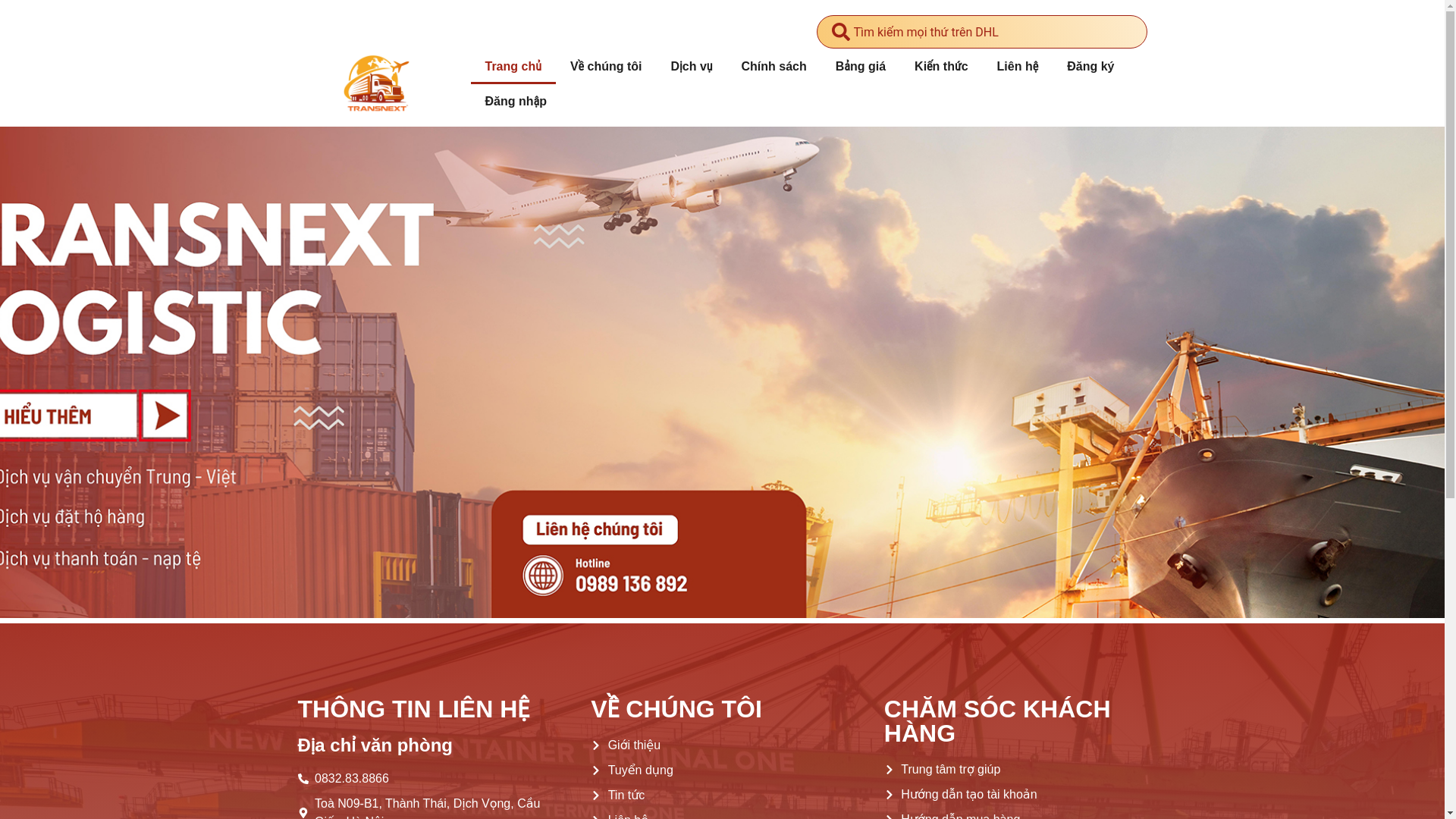 website screenshot of https://dhlpossexpress.com/